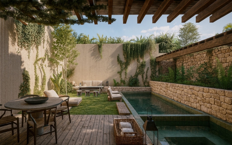 House with Private Pool and Rooftop Jacuzzi for Sale, South Hotel Zone, Cozumel