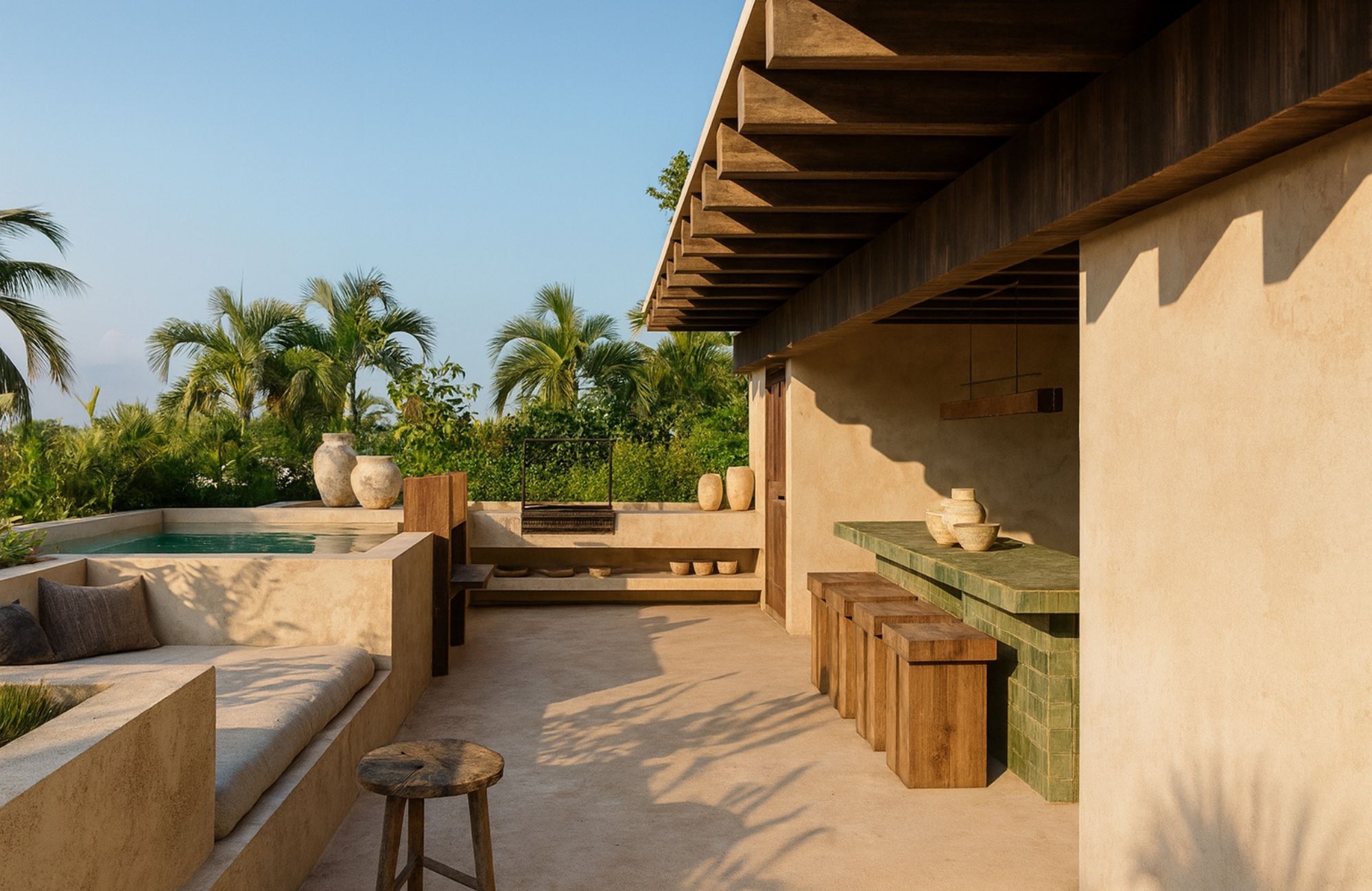 Villa with private pool surrounded by nature for sale, Huertos Familiares, Cozumel