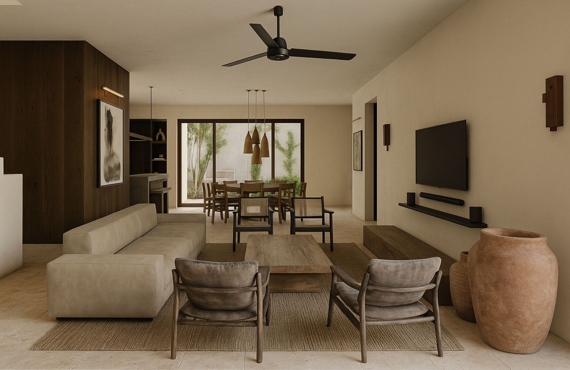 Villa with private pool surrounded by nature for sale, Huertos Familiares, Cozumel