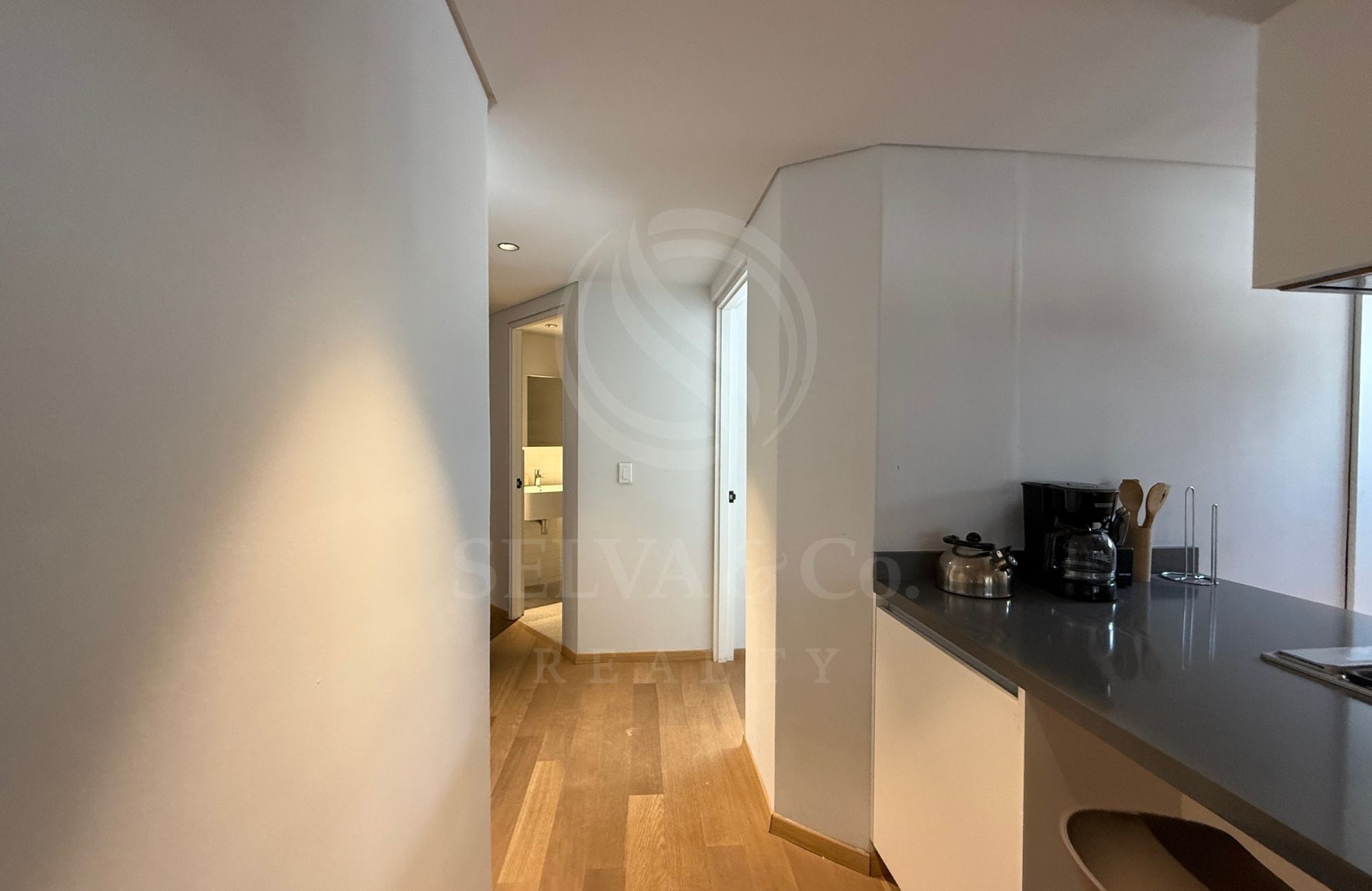 Condo with a 5 m2 terrace, 2 parking spaces, swimming lane, gym, playground, green areas, pre-construction, for sale in Santa Fe, Mexico Cit