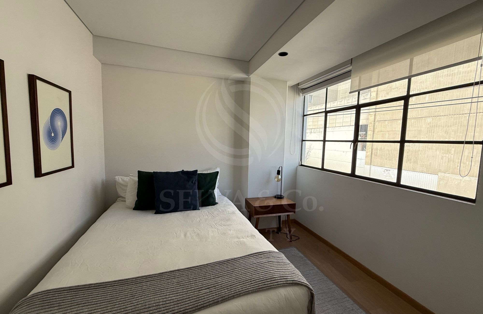 Condo with a 5 m2 terrace, 2 parking spaces, swimming lane, gym, playground, green areas, pre-construction, for sale in Santa Fe, Mexico Cit