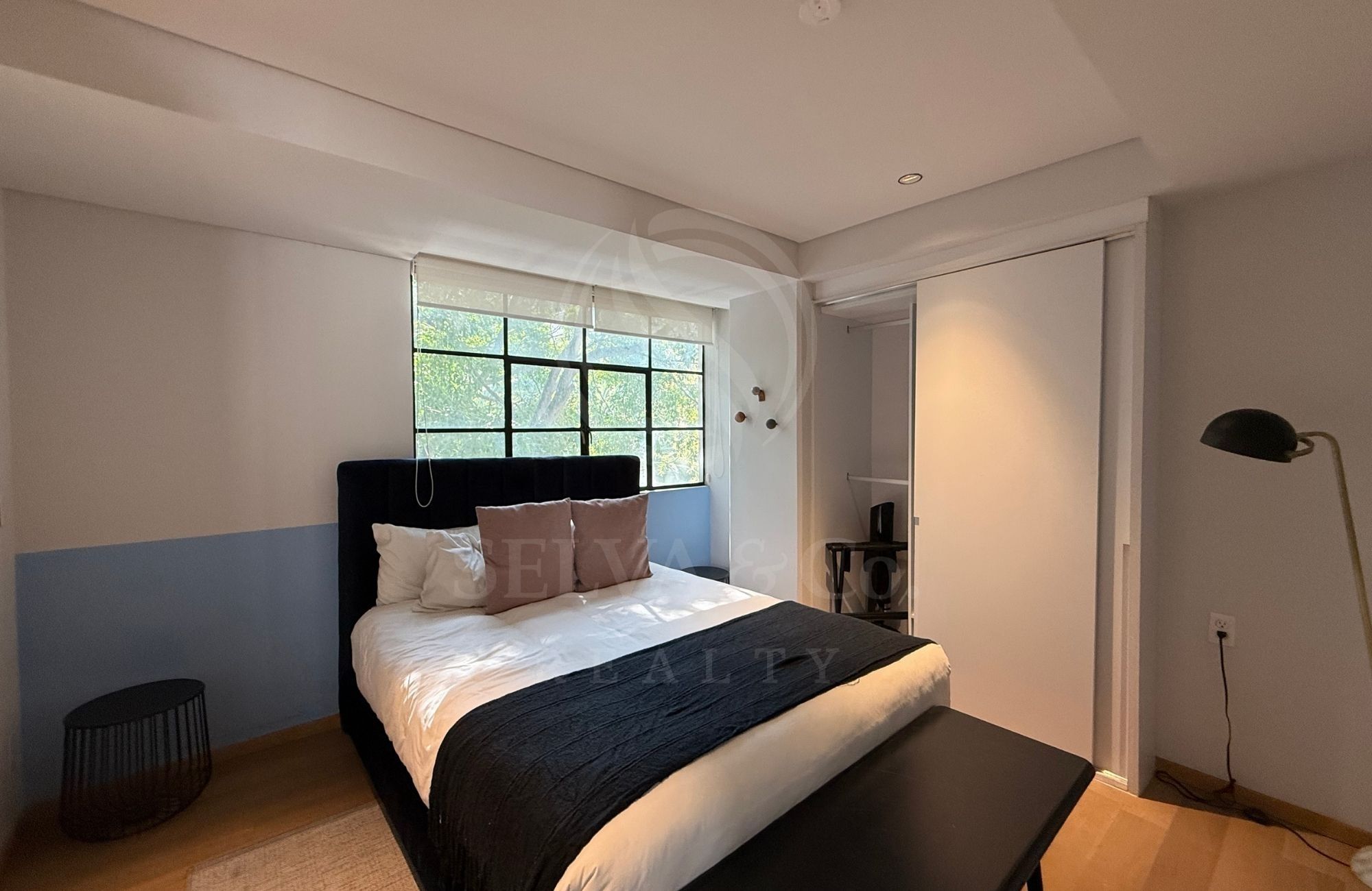 Condo with a 5 m2 terrace, 2 parking spaces, swimming lane, gym, playground, green areas, pre-construction, for sale in Santa Fe, Mexico Cit