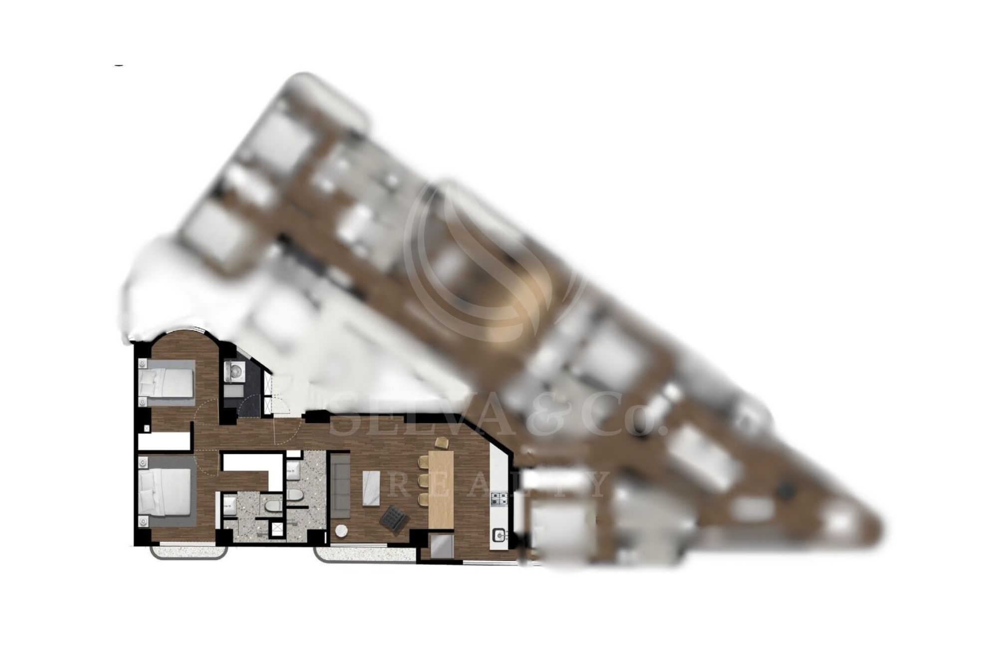 Apartment with rooftop pool, pet friendly, spa, gym, for sale Interlomas.