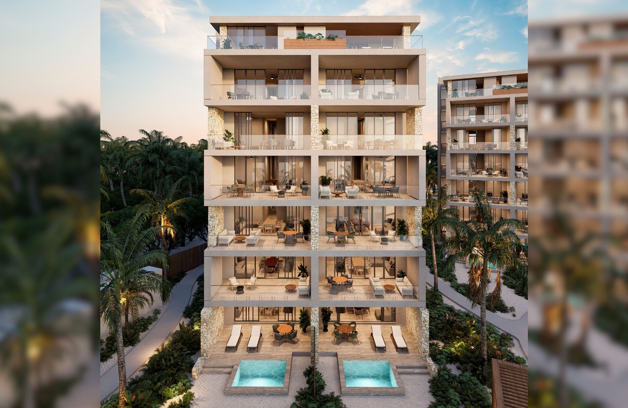 Condominium with access to the beach, for sale, Progreso area, Merida, Yucatan