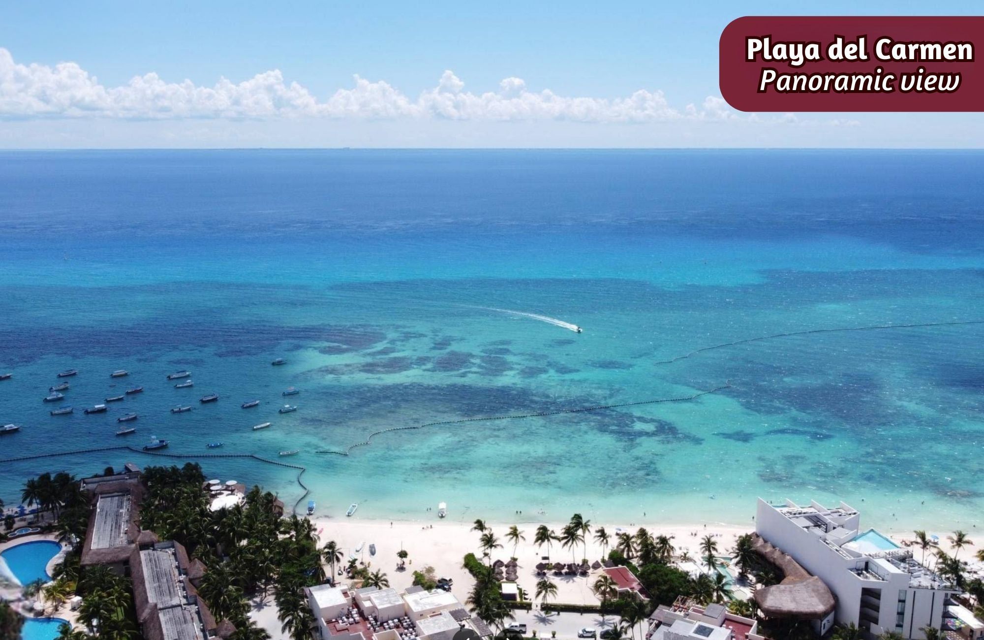 Apartment 400 meters from the beach, ocean view rooftop Playa del Carmen.