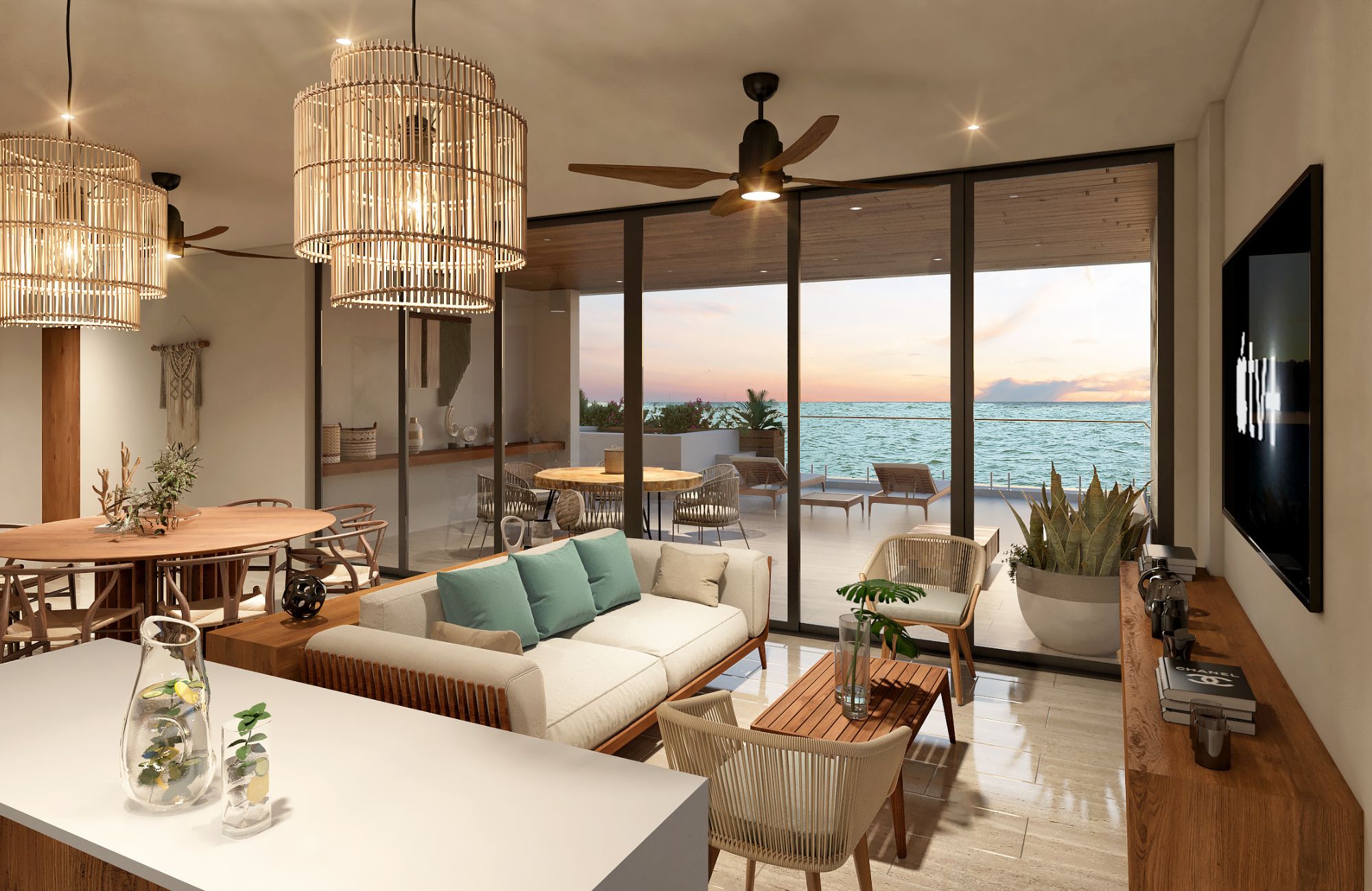 Departamento con vista al mar en venta &ndash; San Benito, Yucat&aacute;n
