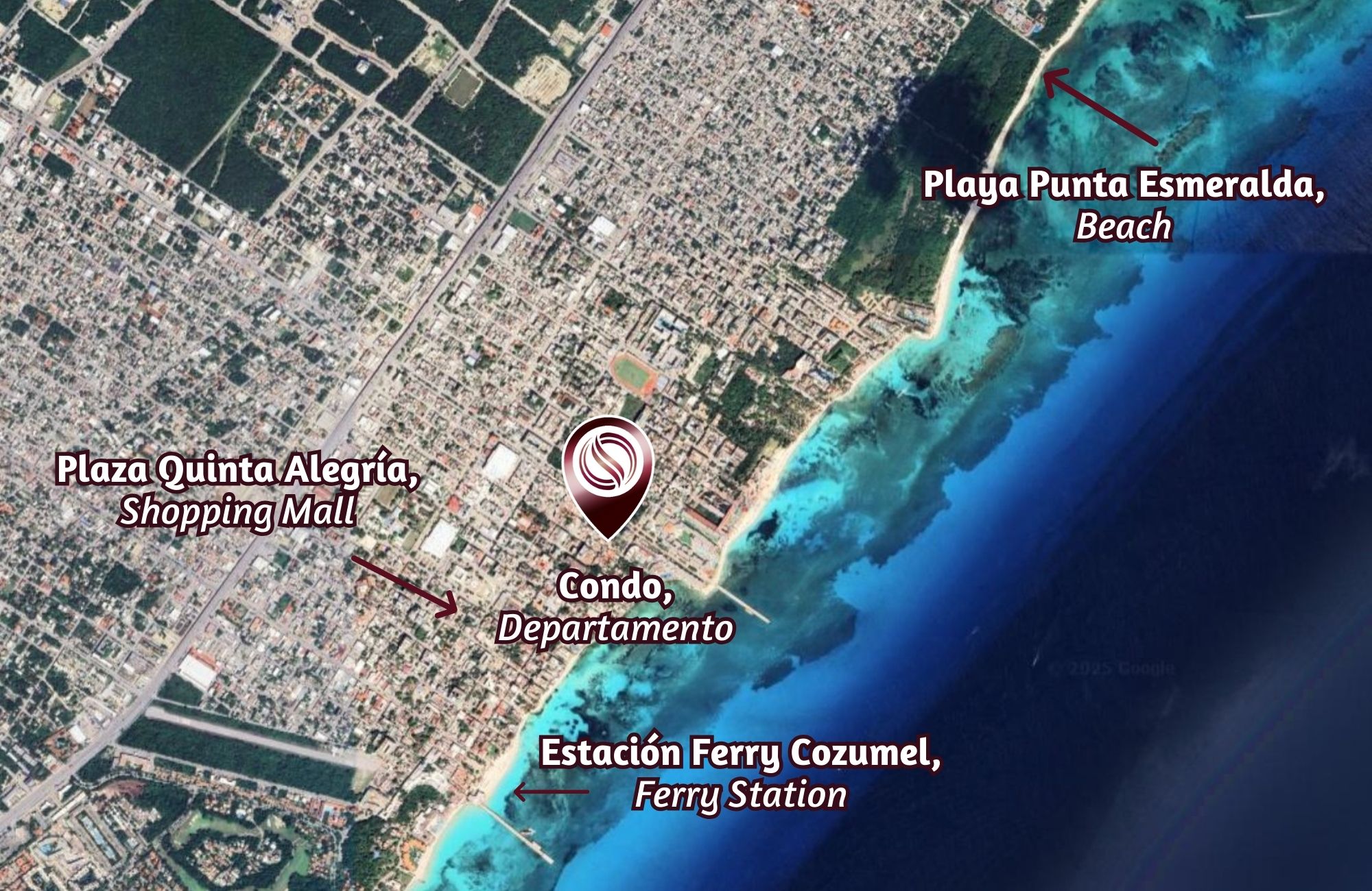 Modern Beach Hideaway for Sale, Fifth Avenue, Playa del Carmen