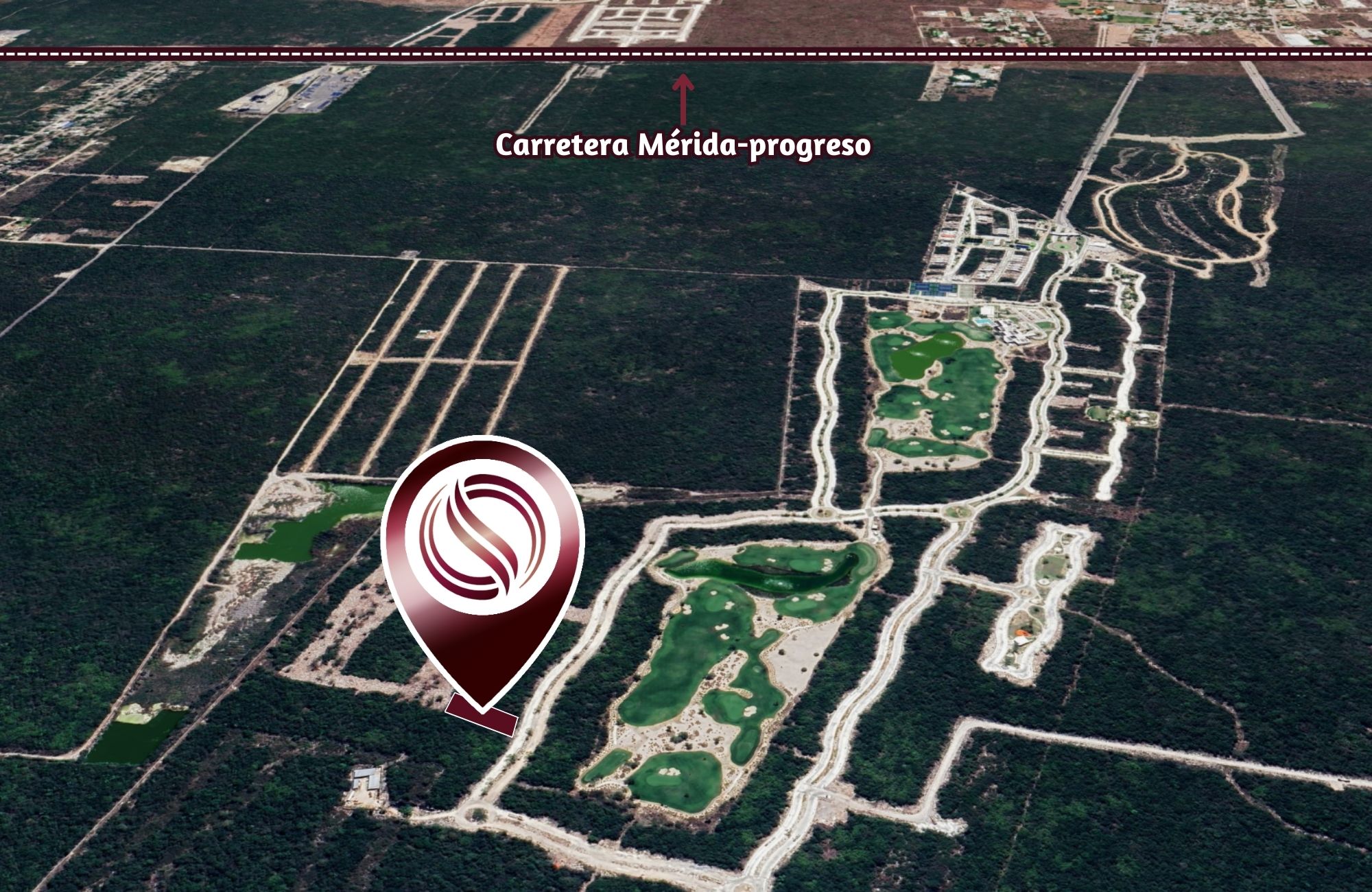 Lot with amenities, for sale in Gated community Olivia, M&eacute;rida.