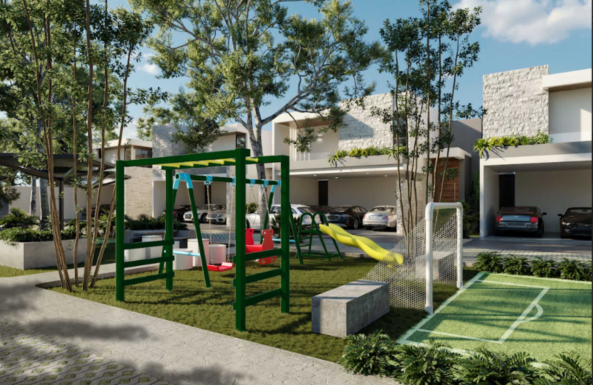 Villa with private pool and beach club for sale, San Benito, Yucat&aacute;n