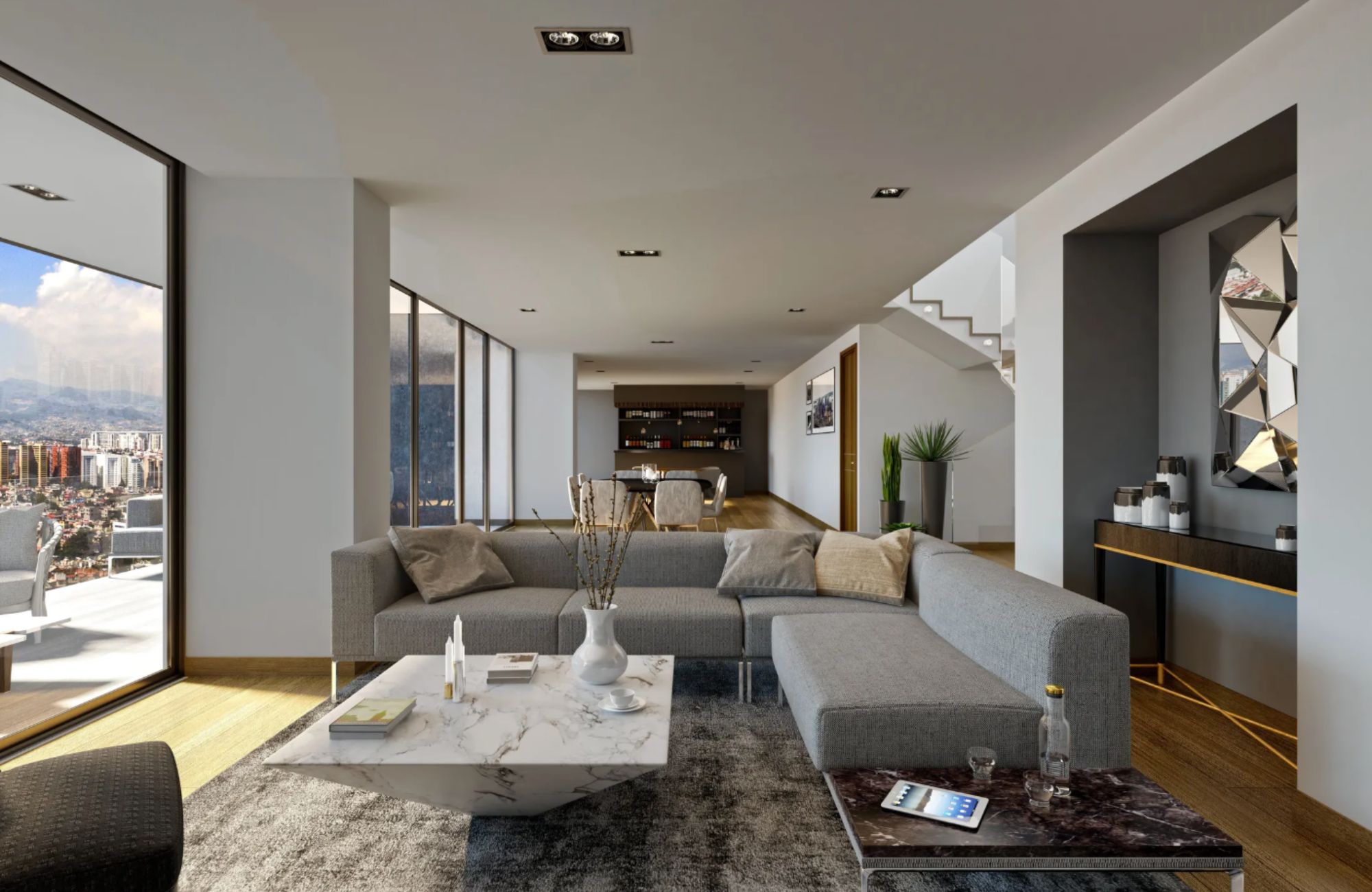 Penthouse with Rooftop and Panoramic Views for Sale, Lomas de Vista Hermosa, CDMX