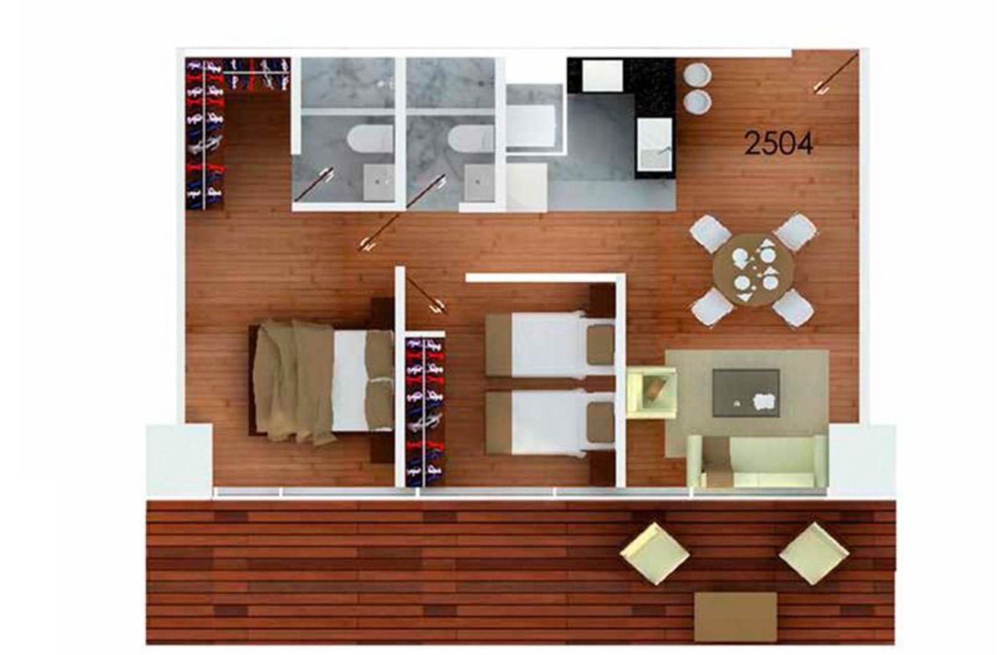 Condo with cinema, pool, gym with spinning zone, golf course view, service room, with bathroom, amenities for the whole family, pre-construc