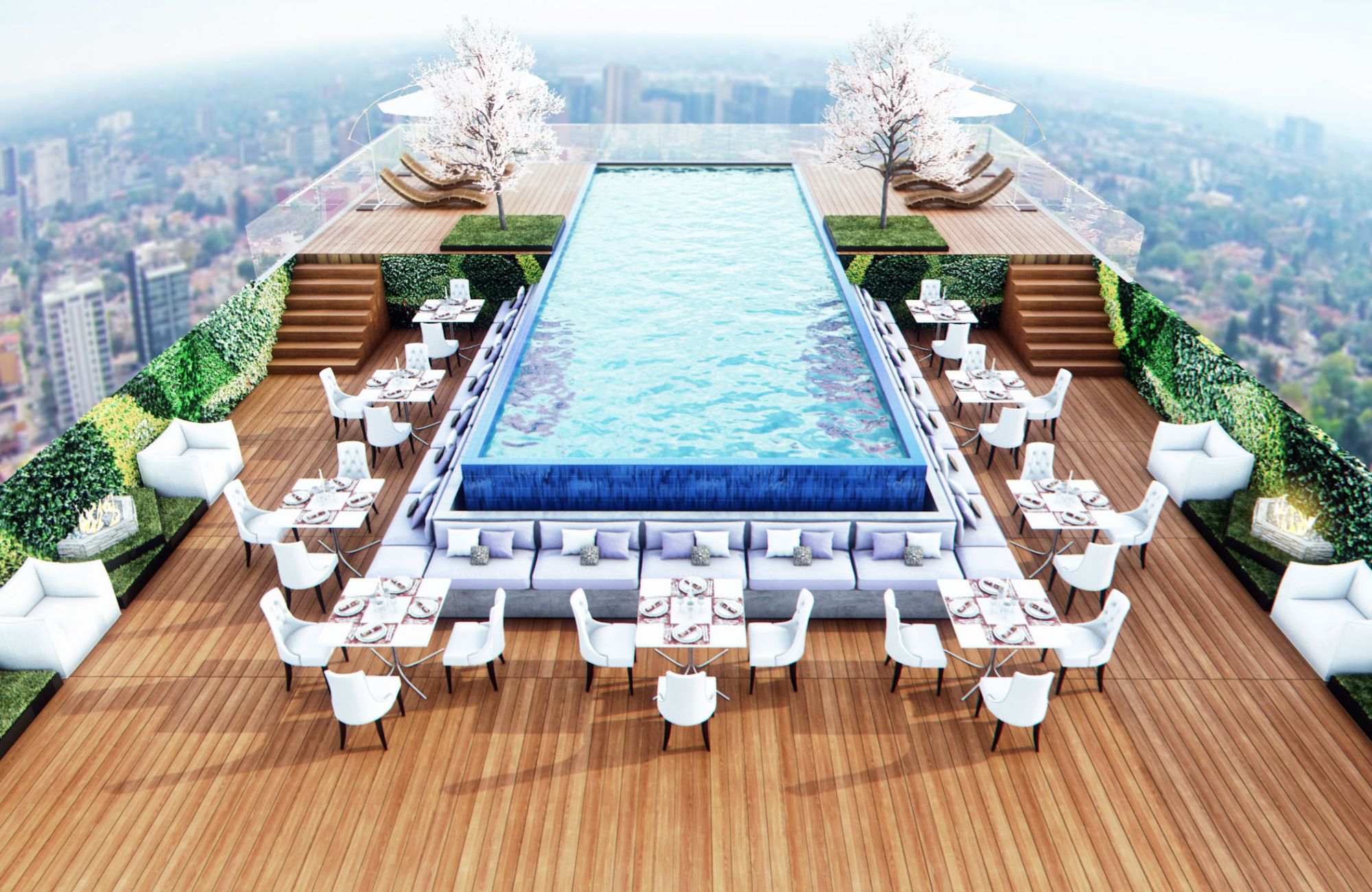 Condo with cinema, pool, gym with spinning zone, golf course view, service room, with bathroom, amenities for the whole family, pre-construc