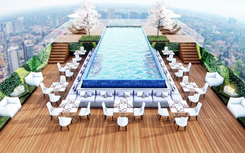 Apartment with pool for sale, &Aacute;lvaro Obreg&oacute;n, Mexico City