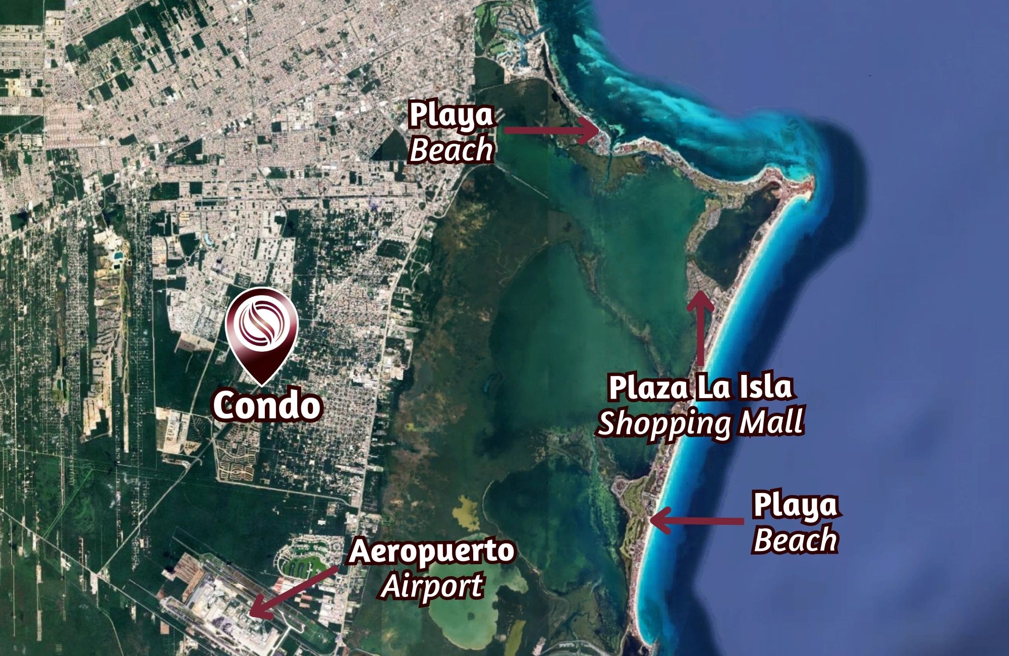 Condominium with pool, kids club and game room, pre-construction, for sale, Canc&uacute;n.