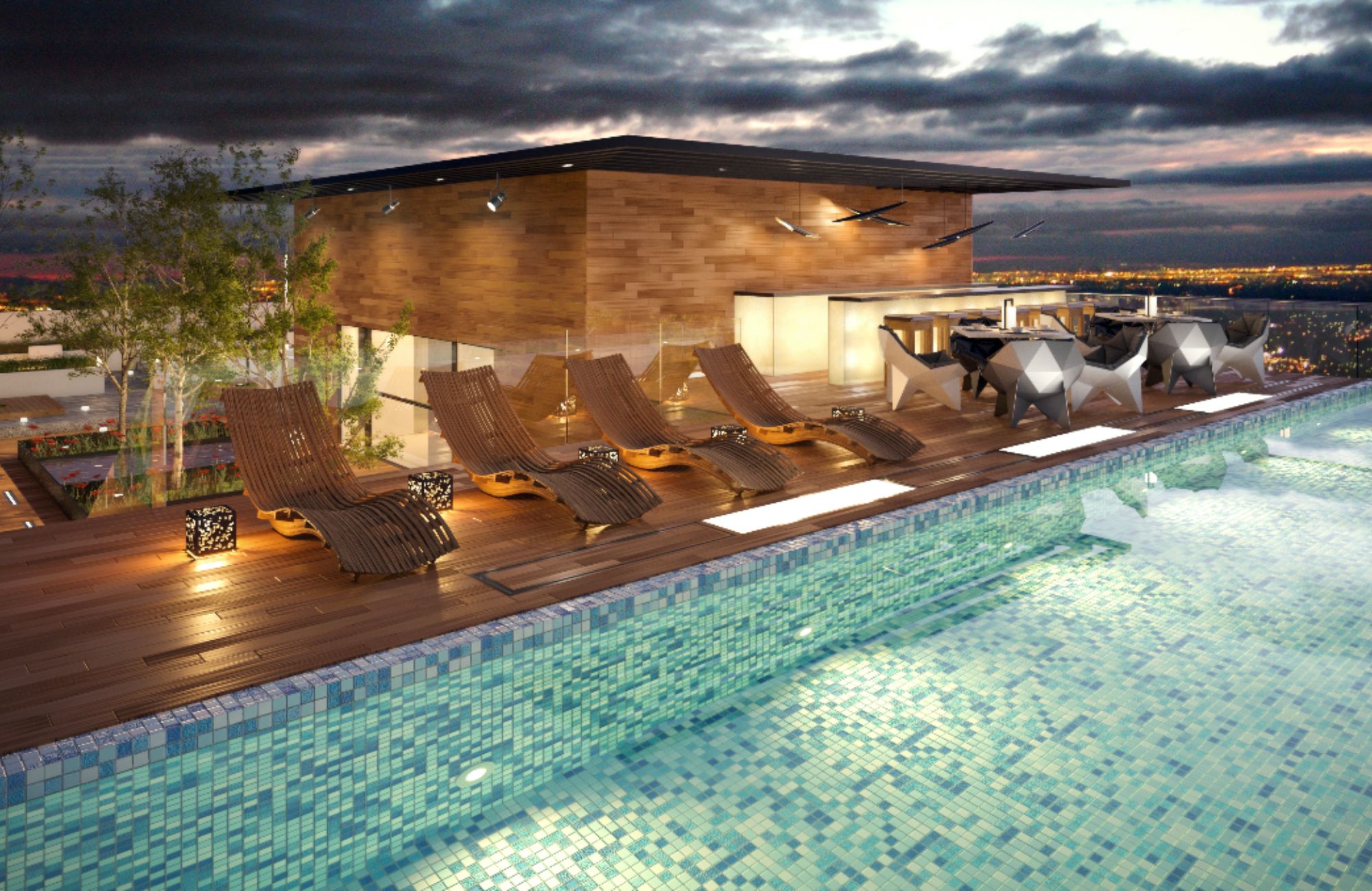 Apartment with balcony and Sky Pool for sale in &Aacute;lvaro Obreg&oacute;n, Mexico City