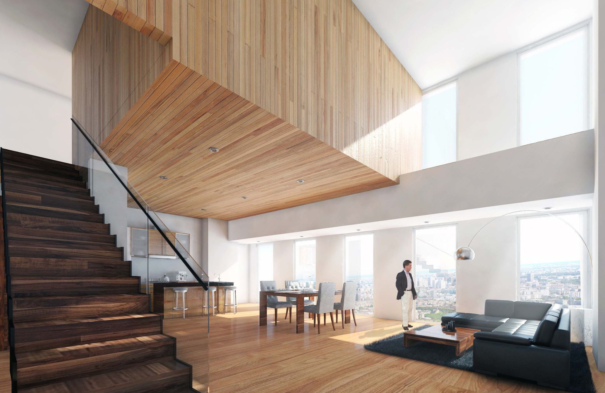 Condo with private terrace and storage room, for sale, Polanco, Mexico City