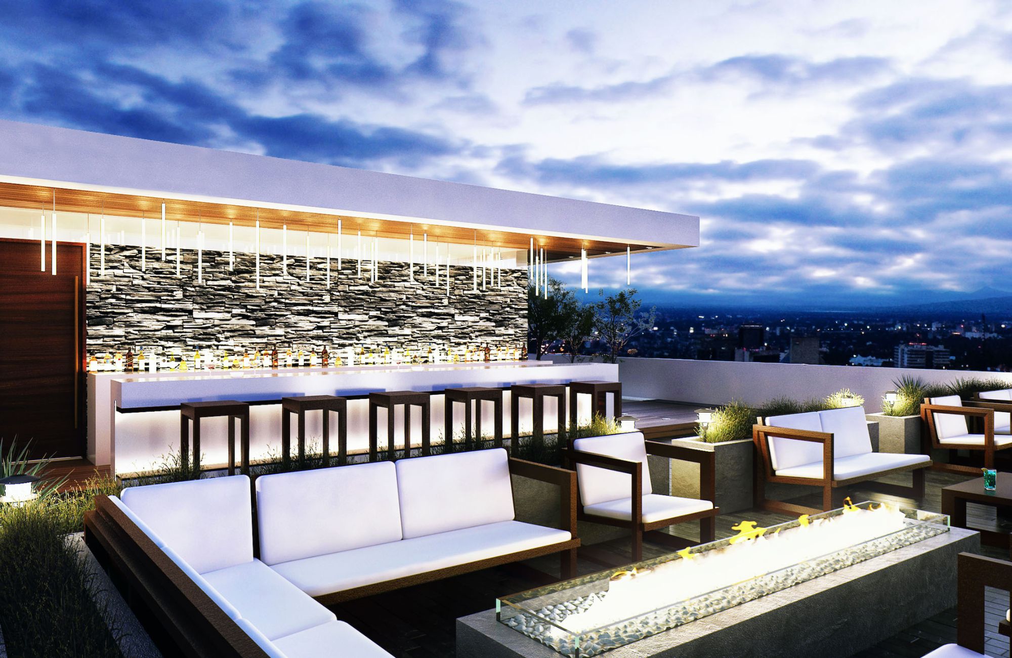 Condo with private terrace and storage room, for sale, Polanco, Mexico City