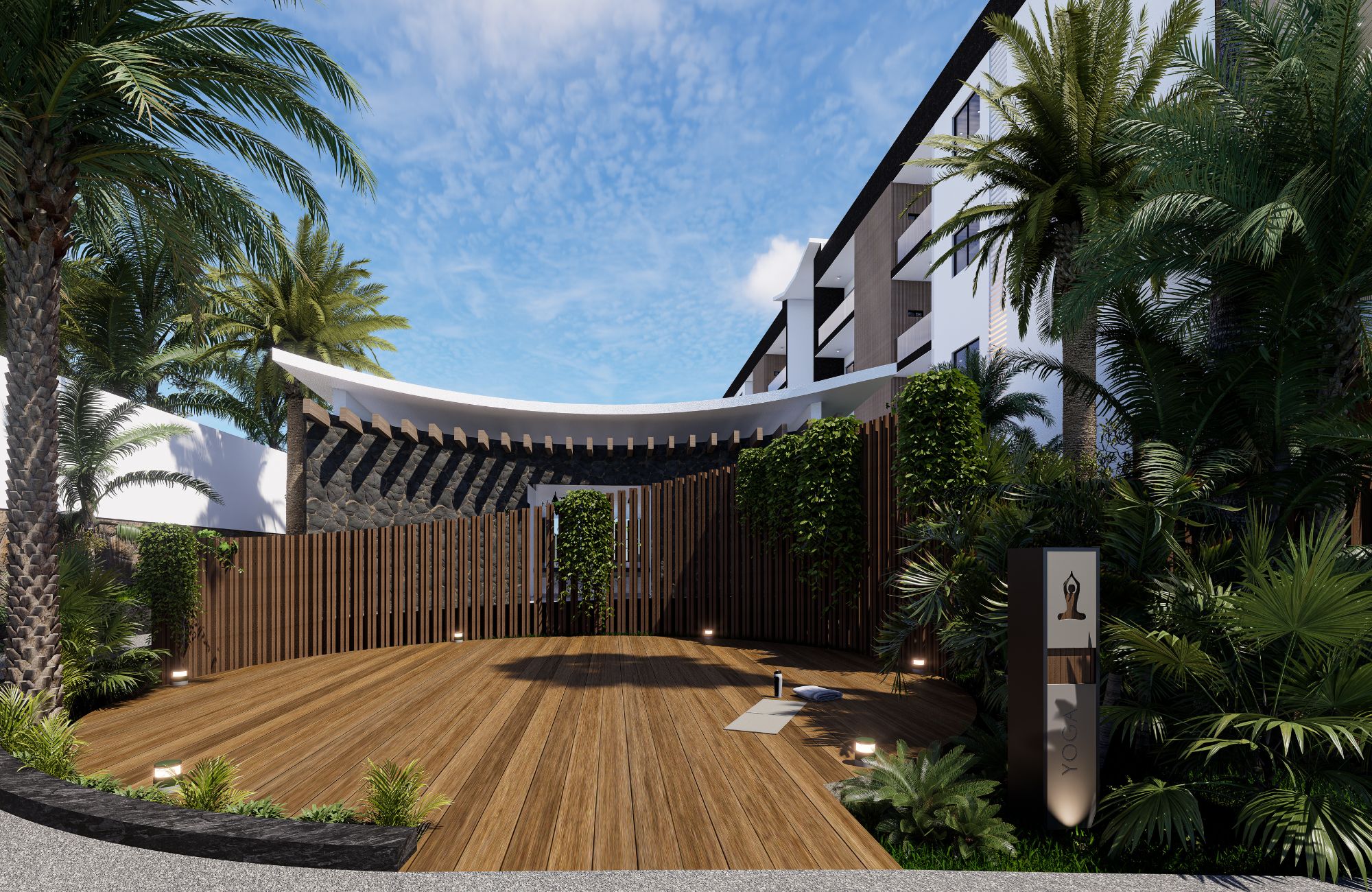 Apartment with beautiful views of the sea and the marina, with amenities: infinity pool, spa, gym, lounge area, event room, lobby