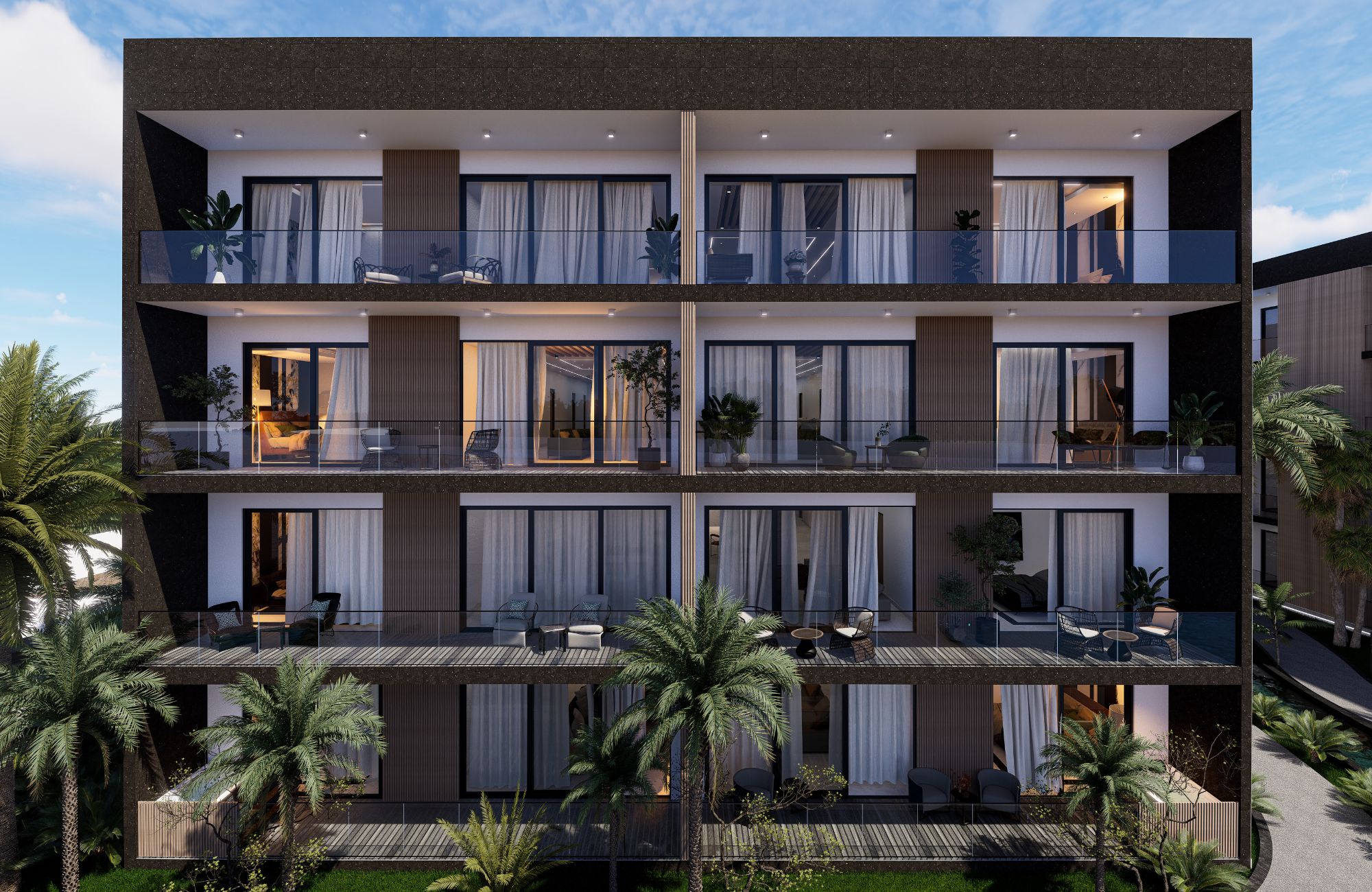 Apartment with beautiful views of the sea and the marina, with amenities: infinity pool, spa, gym, lounge area, event room, lobby