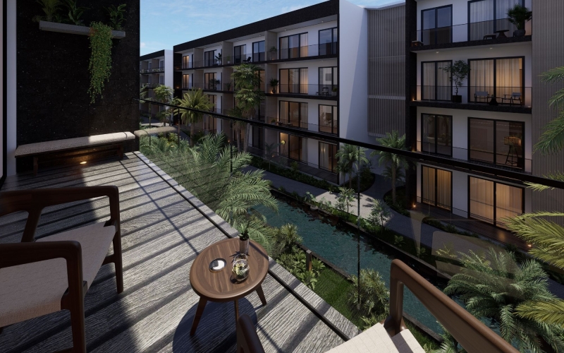 Condo with jacuzzi on the terrace for sale in Lagos del Sol, Canc&uacute;n