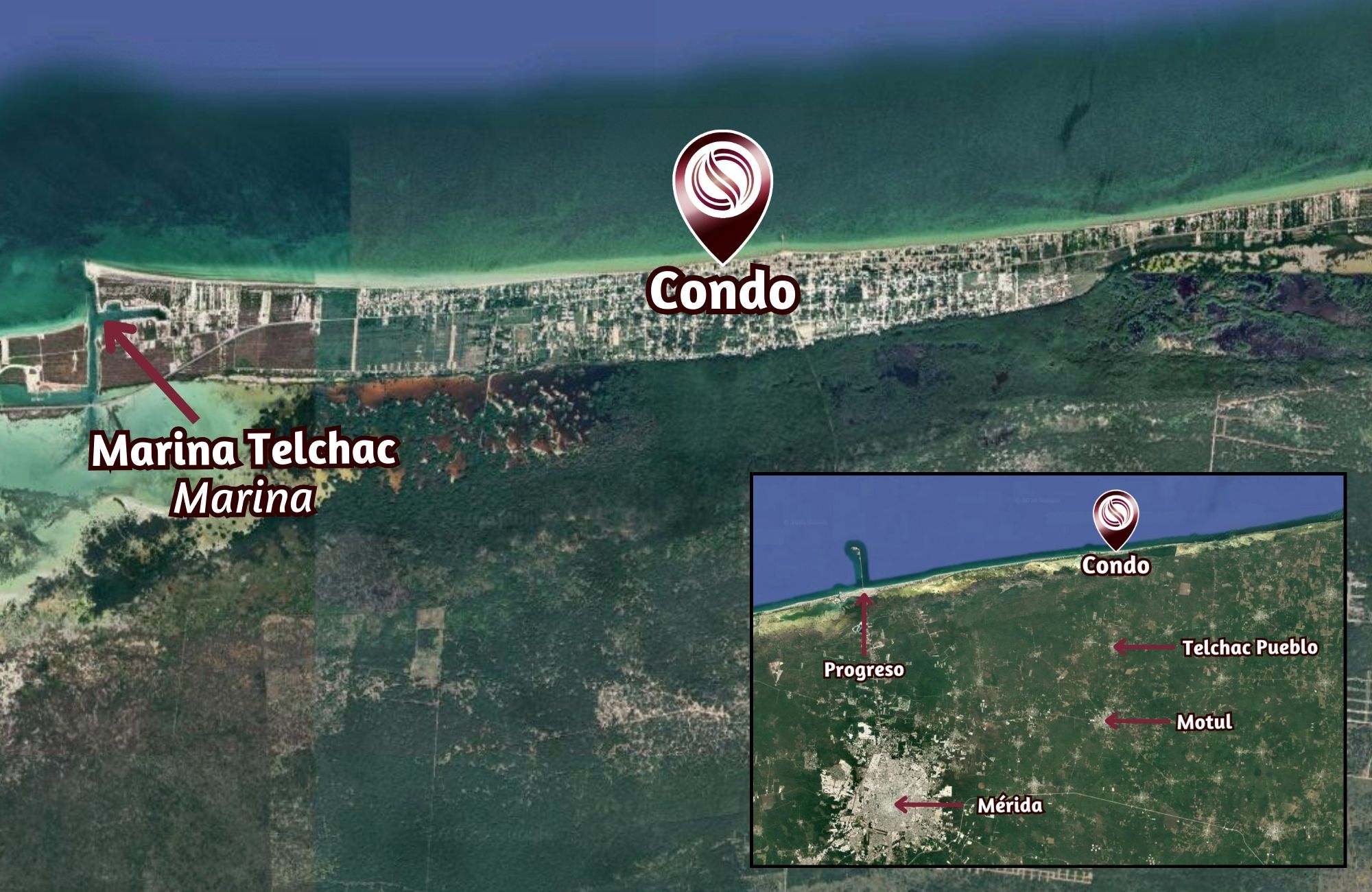 Apartment with beach club, pool, gym, cinema , North Zone, M&eacute;rida