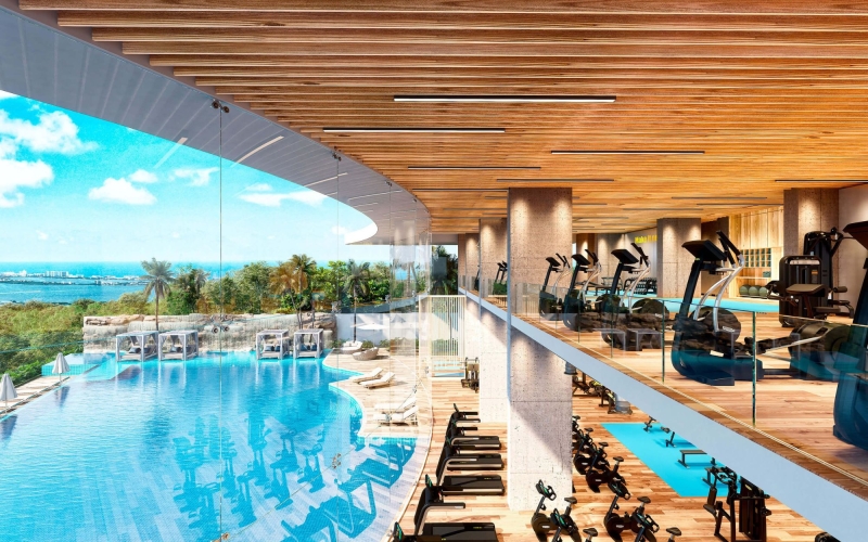 Condo with panoramic view for sale, Boulevard Colosio, Canc&uacute;n