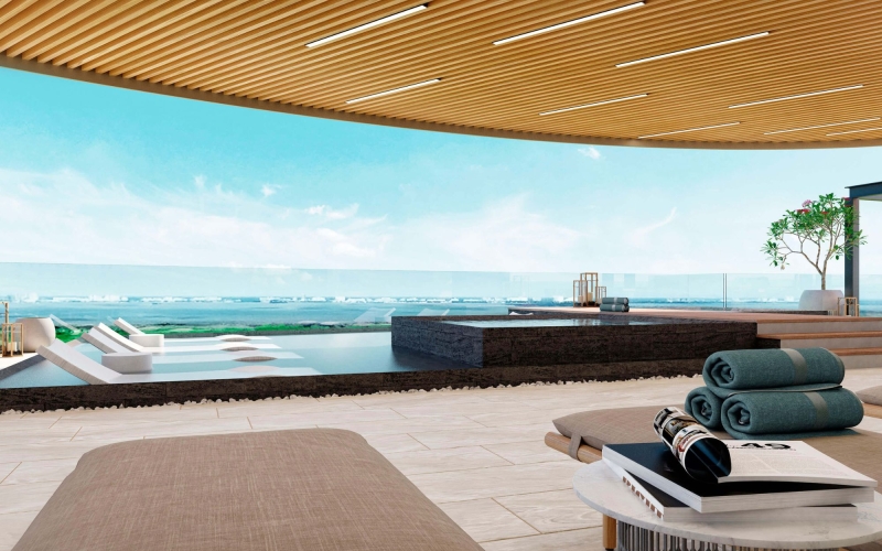 Condo with more than 30 amenities for sale, Boulevard Colosio, Canc&uacute;n