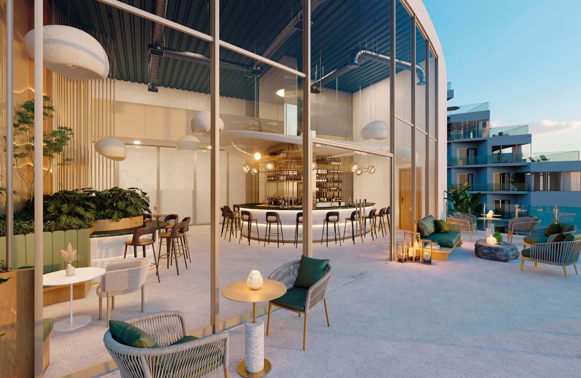 Condo with balcony, exclusive amenities for sale, Las Am&eacute;ricas Zone, Canc&uacute;n