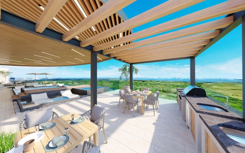 Condo with jmore than 30 amenities, for sale, Boulevard Colosio, Canc&uacute;n