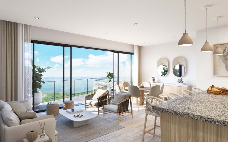 Condo con vista a la Zona Hotelera, en venta,&nbsp; Boulevard Colosio, Canc&uacute;n