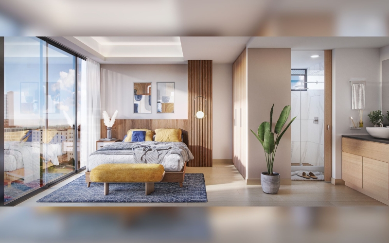 Apartment for sale with floor-to-ceiling windows, Miguel Hidalgo, Mexico City