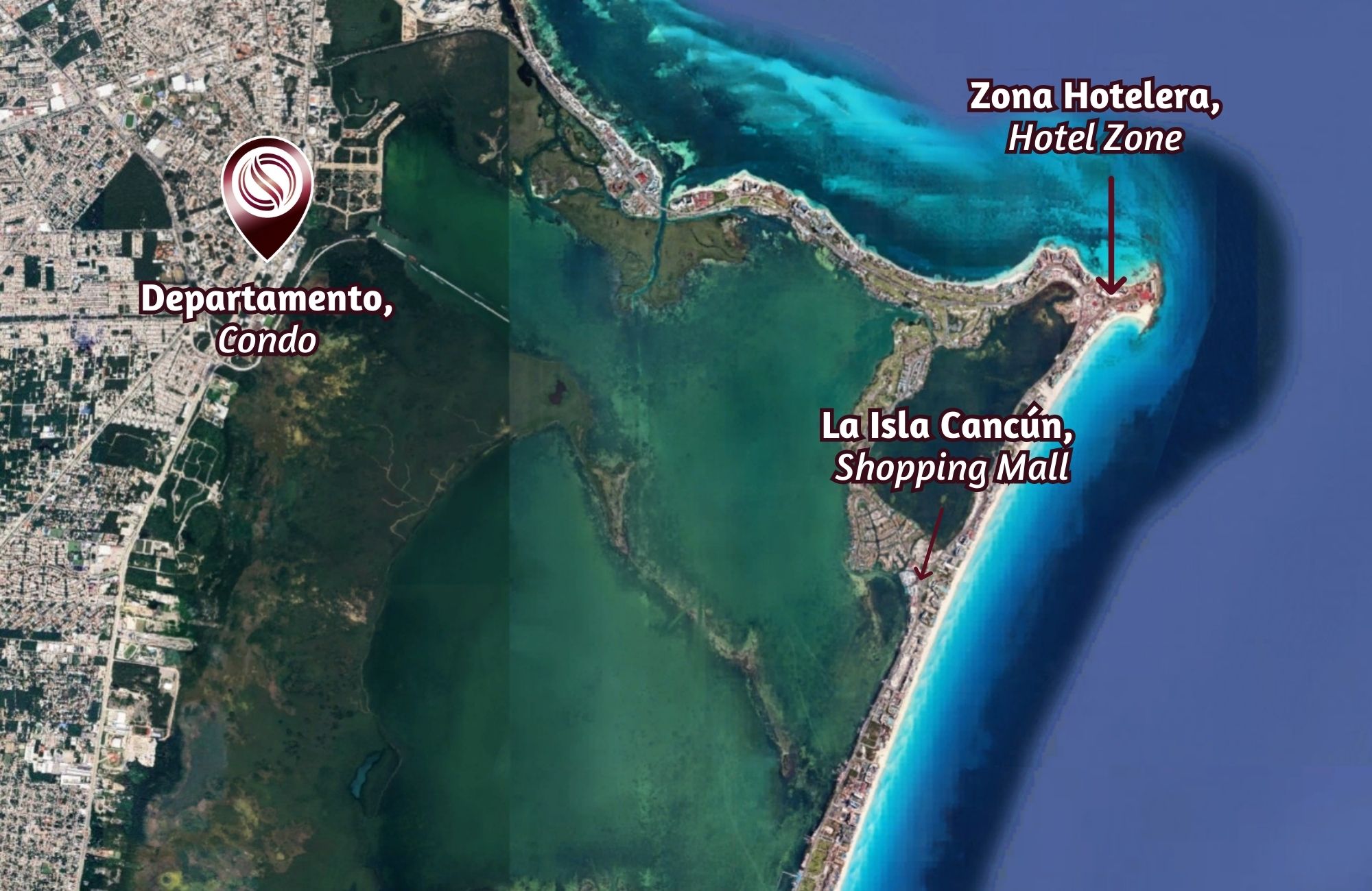 Luxury condo with lock-off, ocean view, for sale, Costa Mujeres, Cancun