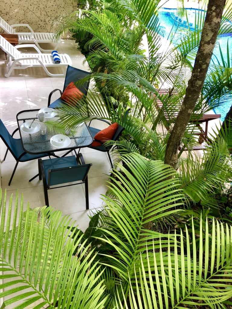 Ground floor condo with private pool, luxury finishes in Aldea Zama Tulum, for sale.