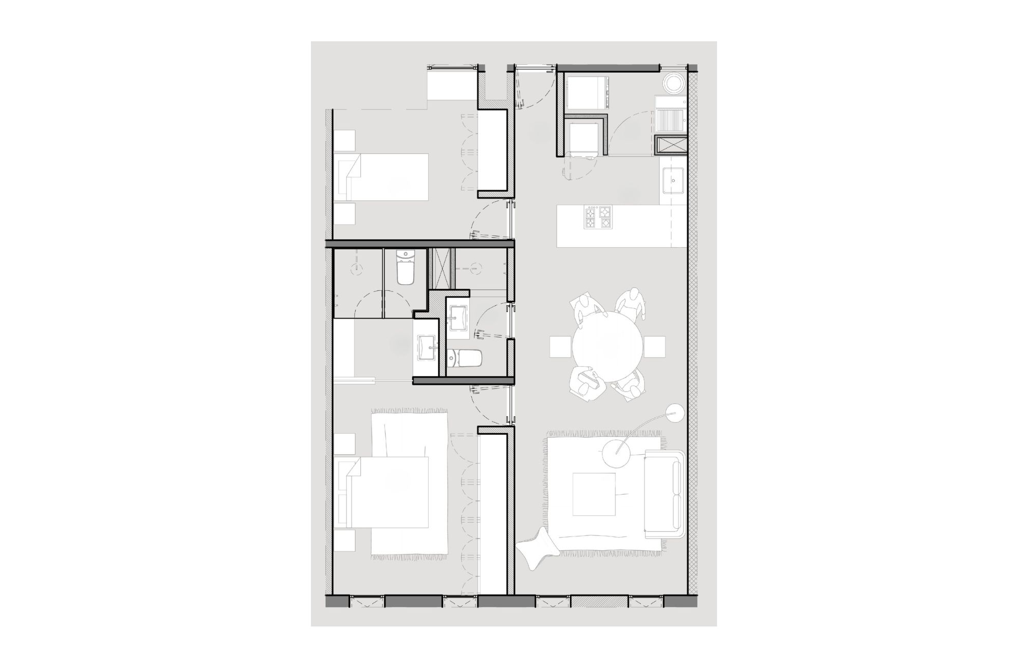 Luxury apartment with smart home system, pool, gym, spa, for sale in Interlomas