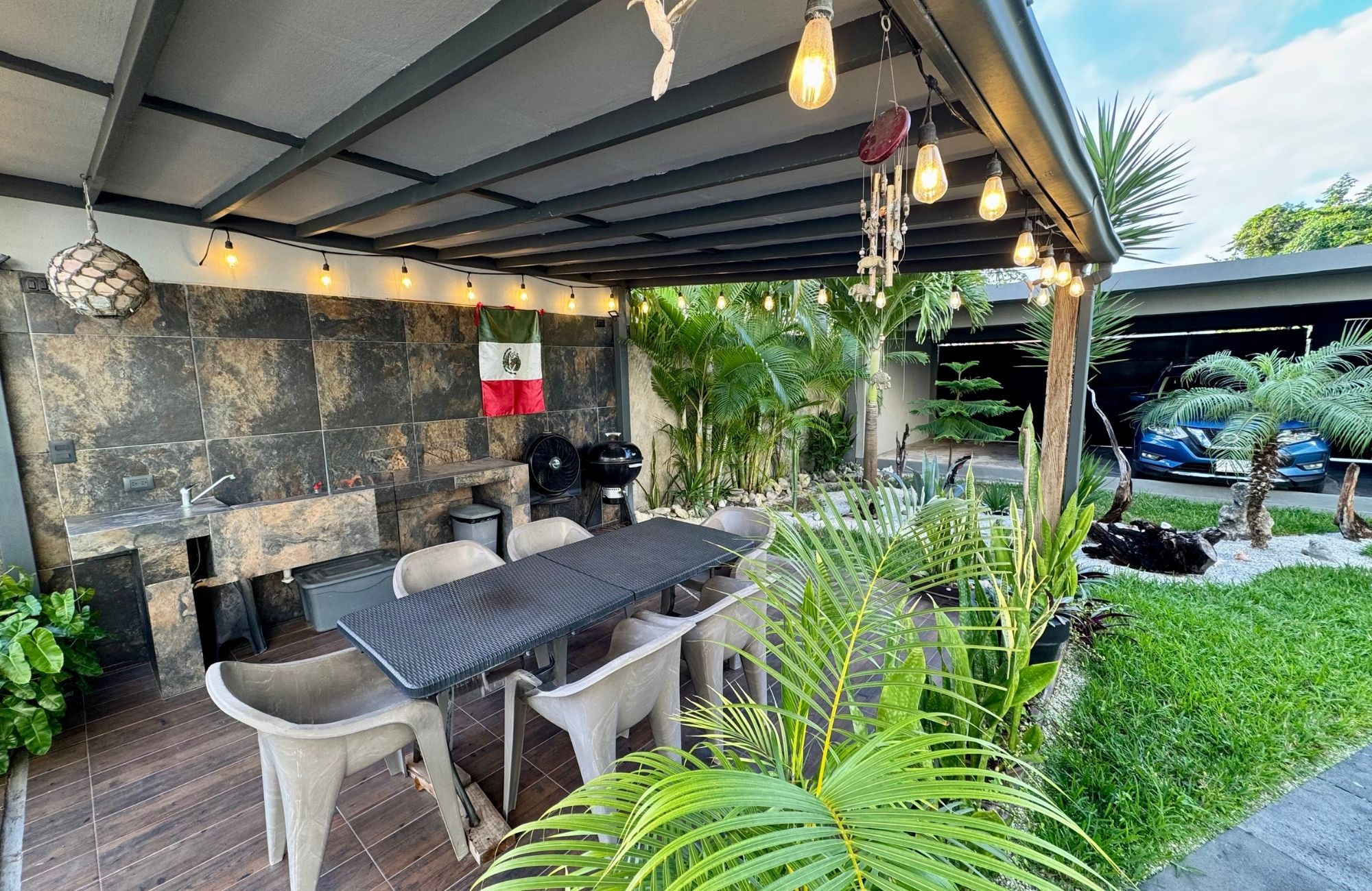 House with private pool, rooftop, double-height window, pre-construction, for sale in Country Club, Cozumel.