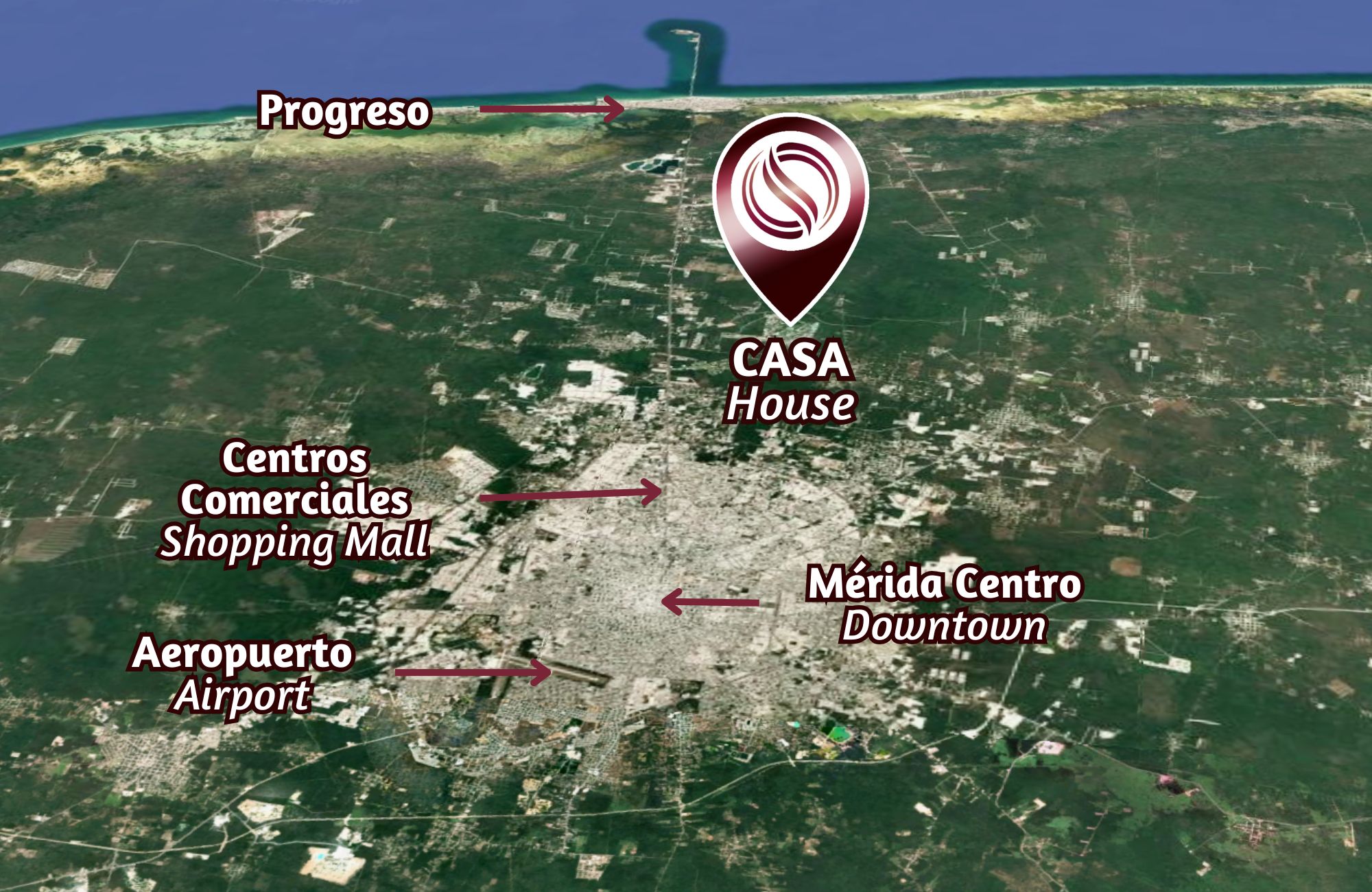 House with private pool in Golf Club for sale, Yucat&aacute;n Country Club, M&eacute;rida