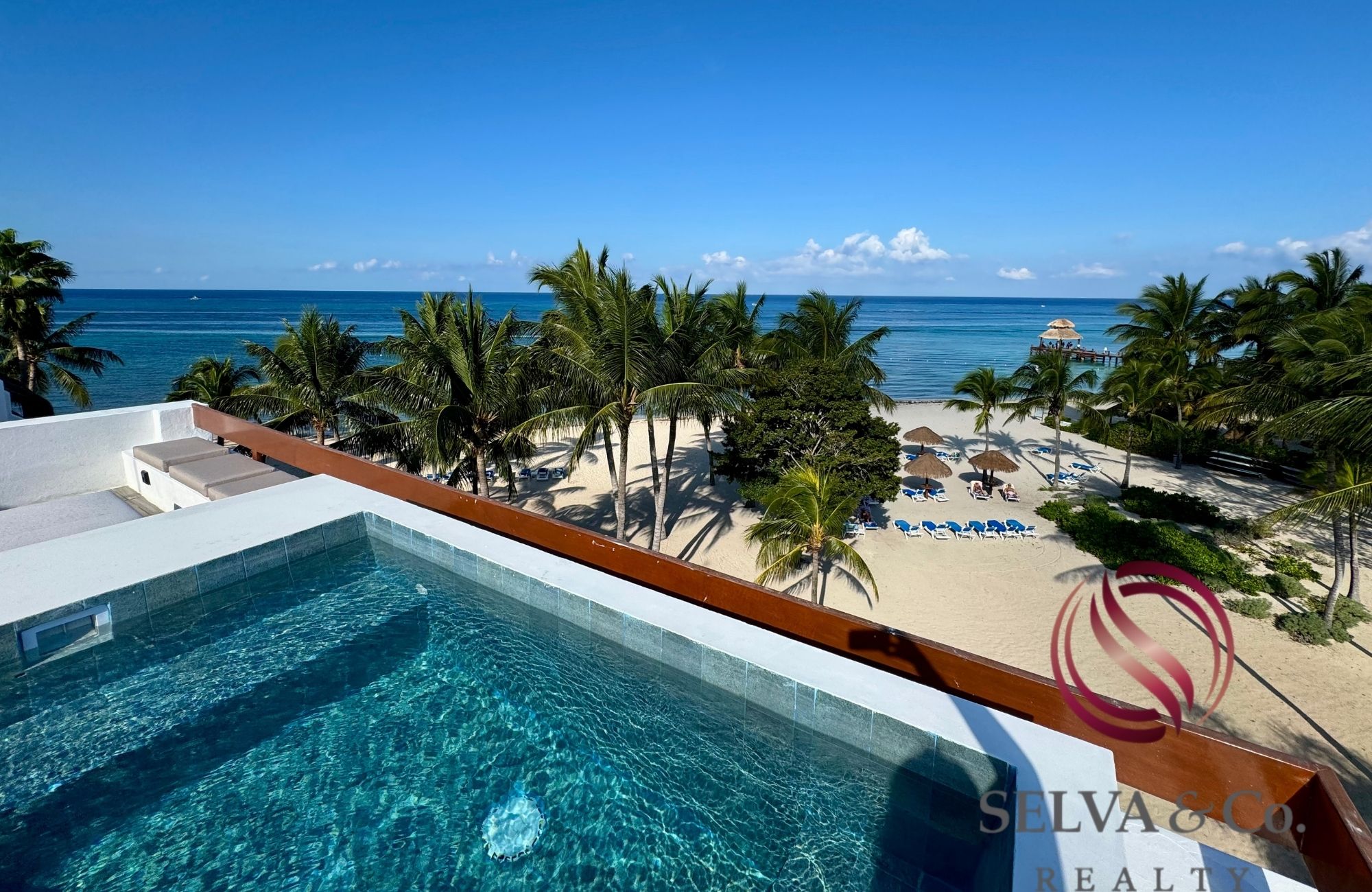Oceanfront Penthouse, Common Pool, Cinema, Pre-construction, Sea Boardwalk, Cozumel