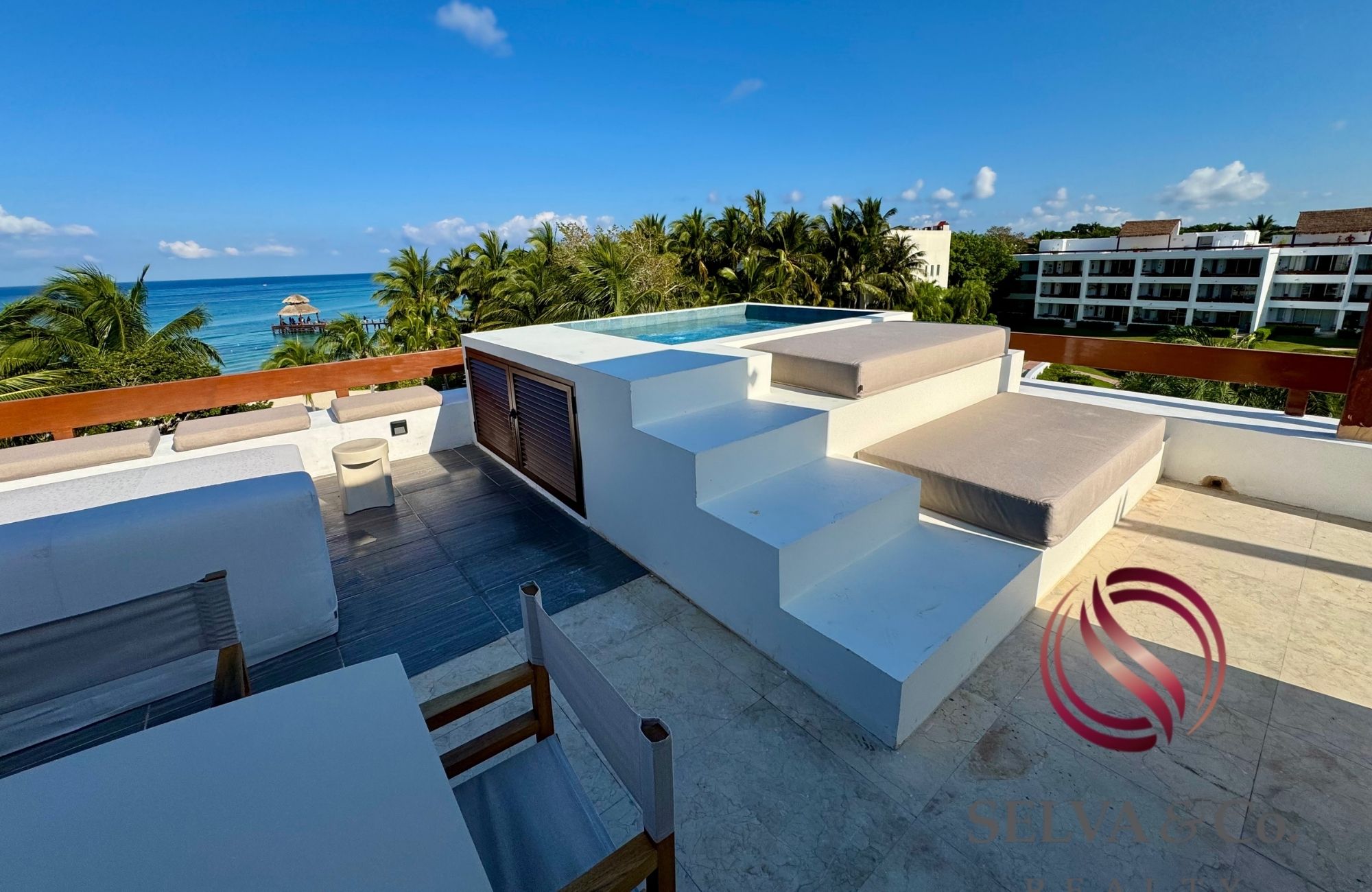 Oceanfront Penthouse, Common Pool, Cinema, Pre-construction, Sea Boardwalk, Cozumel