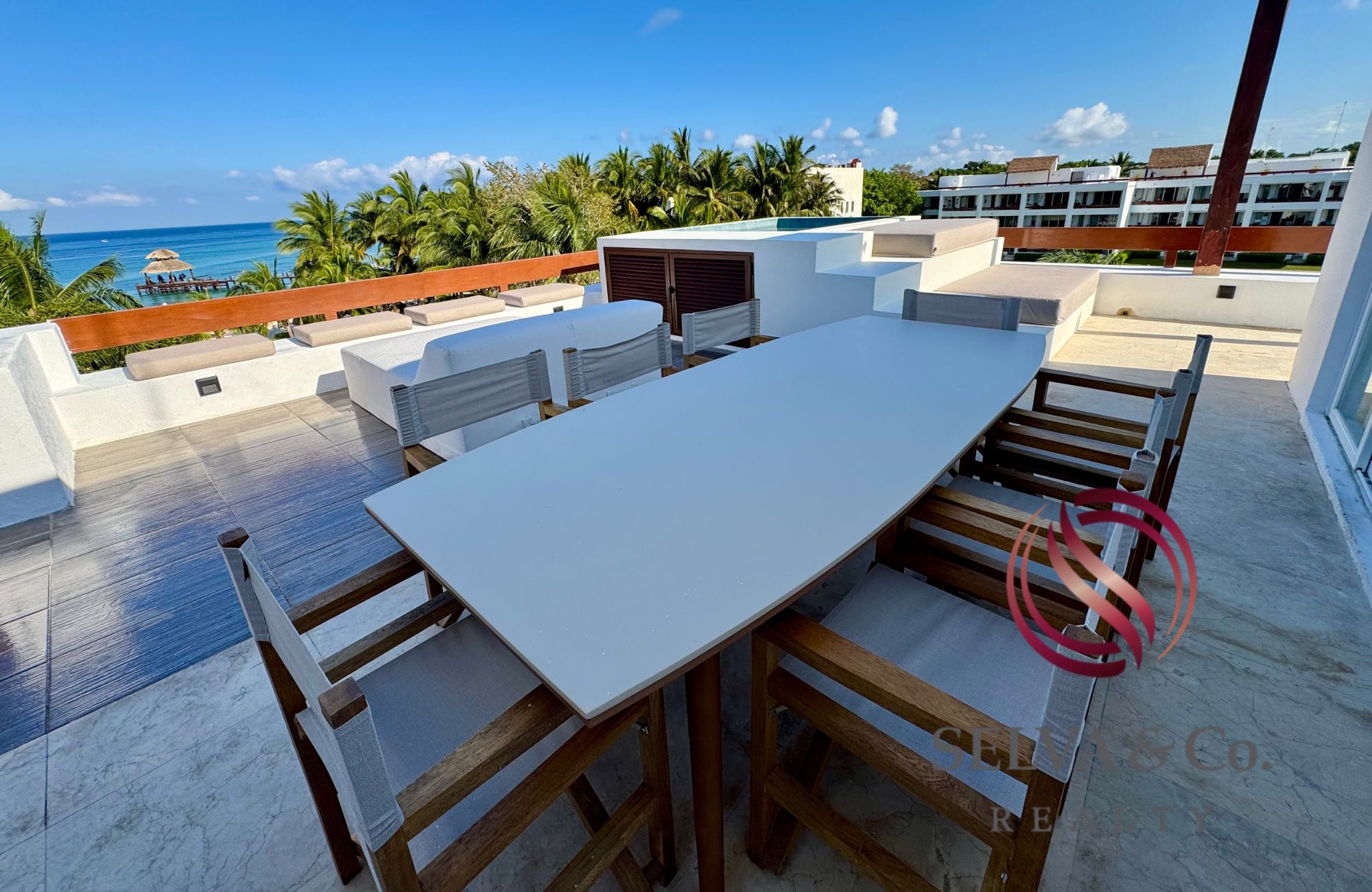 Oceanfront Penthouse, Common Pool, Cinema, Pre-construction, Sea Boardwalk, Cozumel