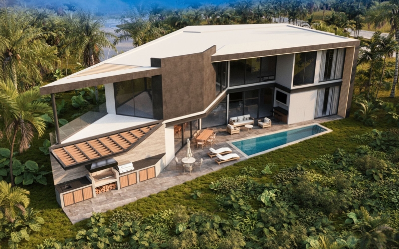 Luxury villa for sale in a private community, Selvamar, Playa del Carmen