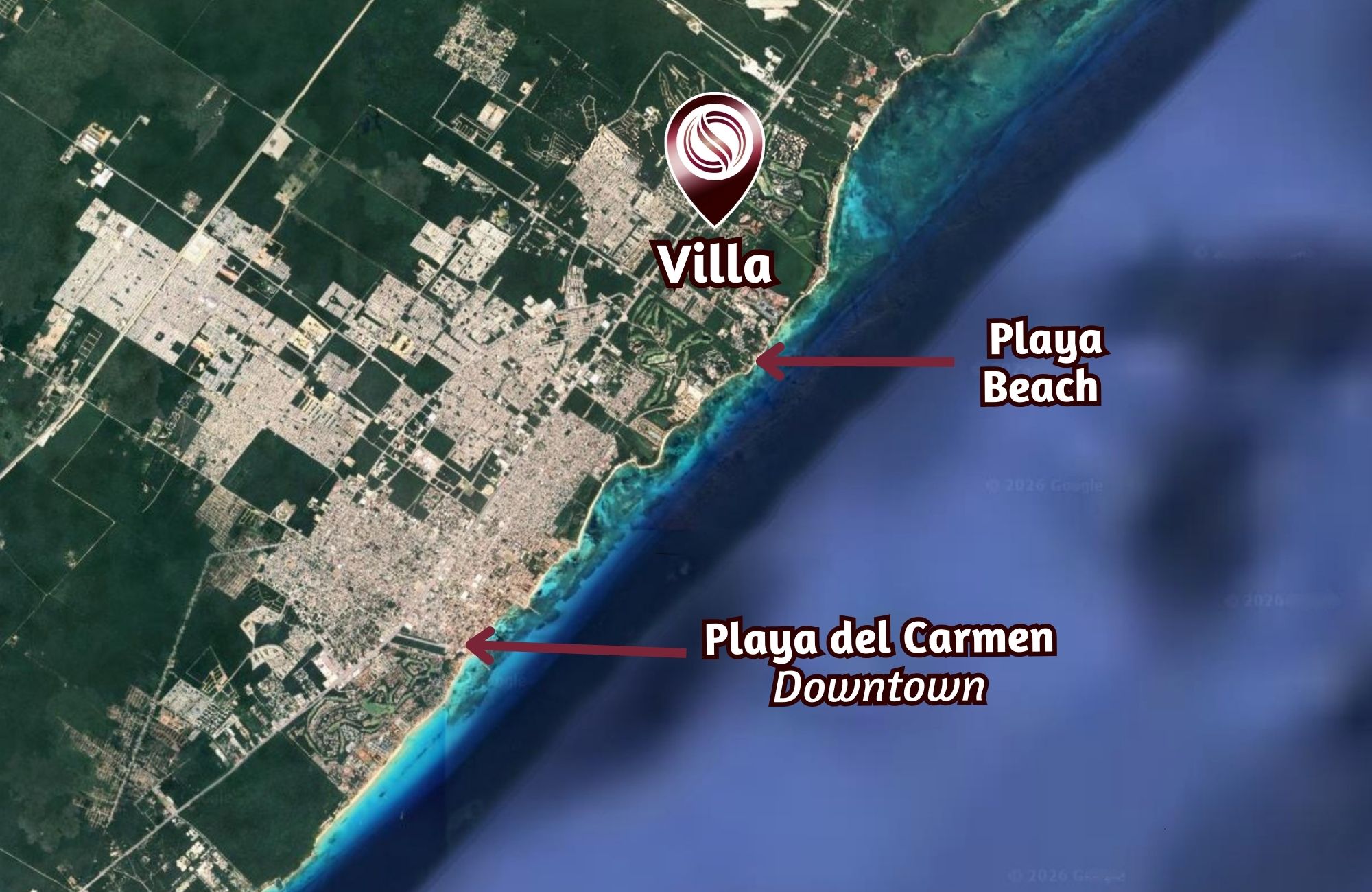 House with studio and private pool for sale, Xpu-ha, Quintana Roo