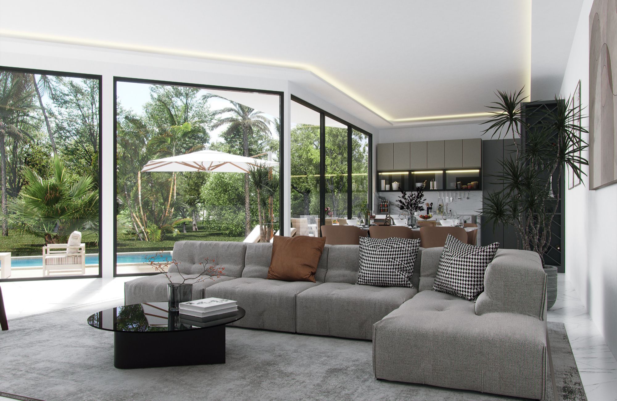 House with studio and private pool for sale, Xpu-ha, Quintana Roo