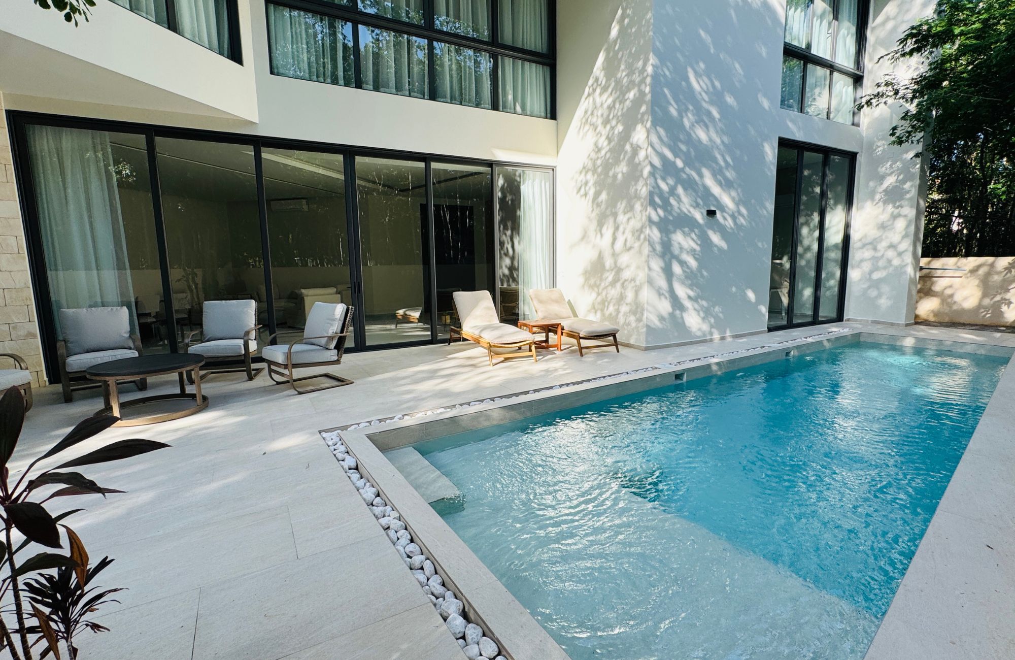 House with studio and private pool for sale, Xpu-ha, Quintana Roo