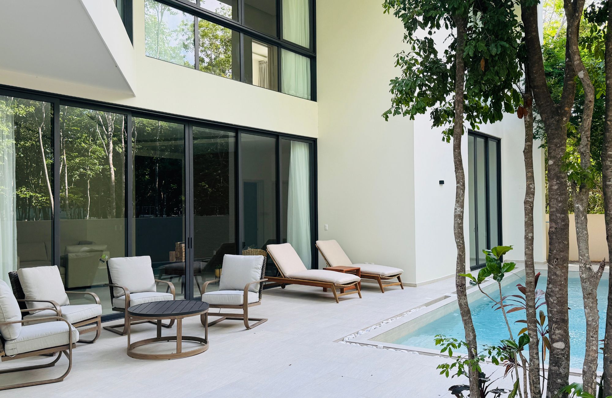 House with studio and private pool for sale, Xpu-ha, Quintana Roo