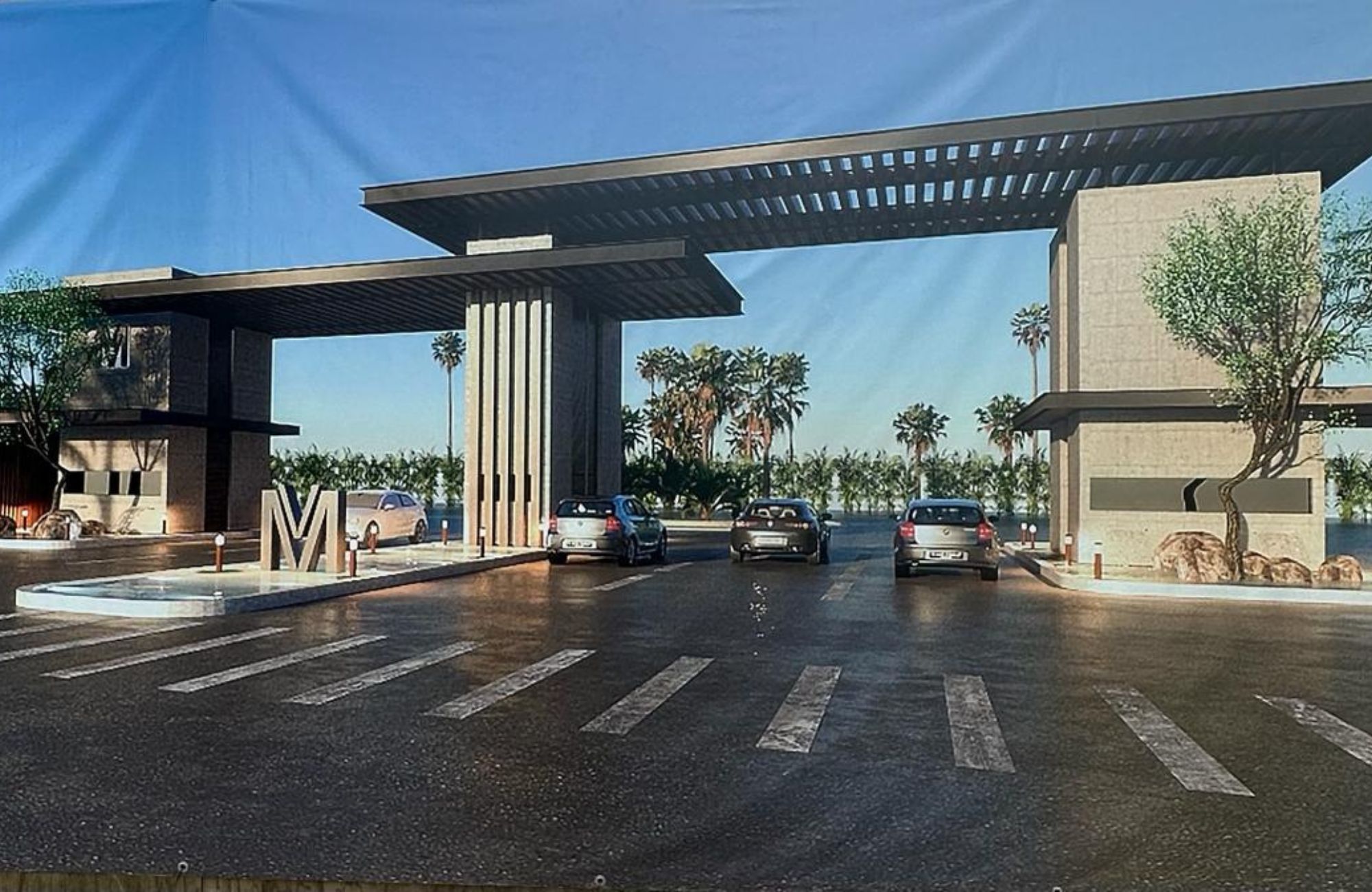 House with terrace, garden and private pool, for sale, Colosio Boulevard, Cancun.