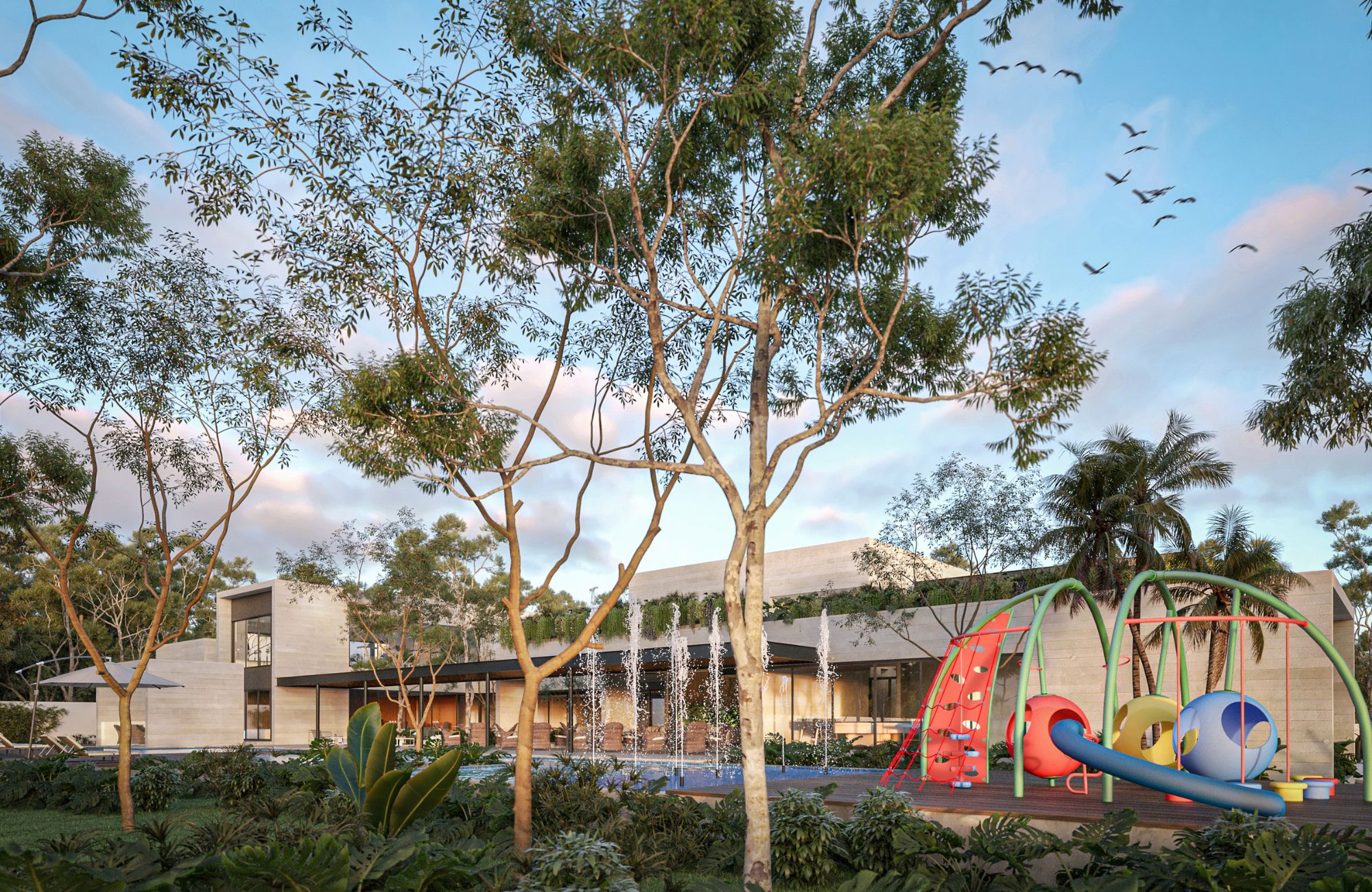 Single-Family Lot within a Gated Residential Community with Golf Course in M&eacute;rida