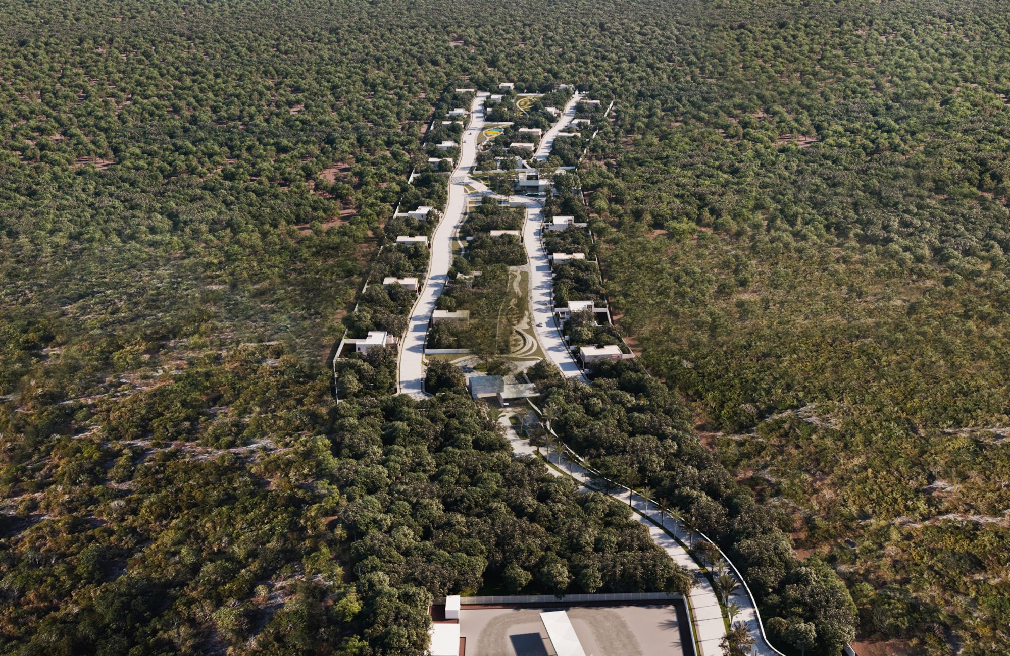 Single-Family Lot within a Gated Residential Community with Golf Course in M&eacute;rida