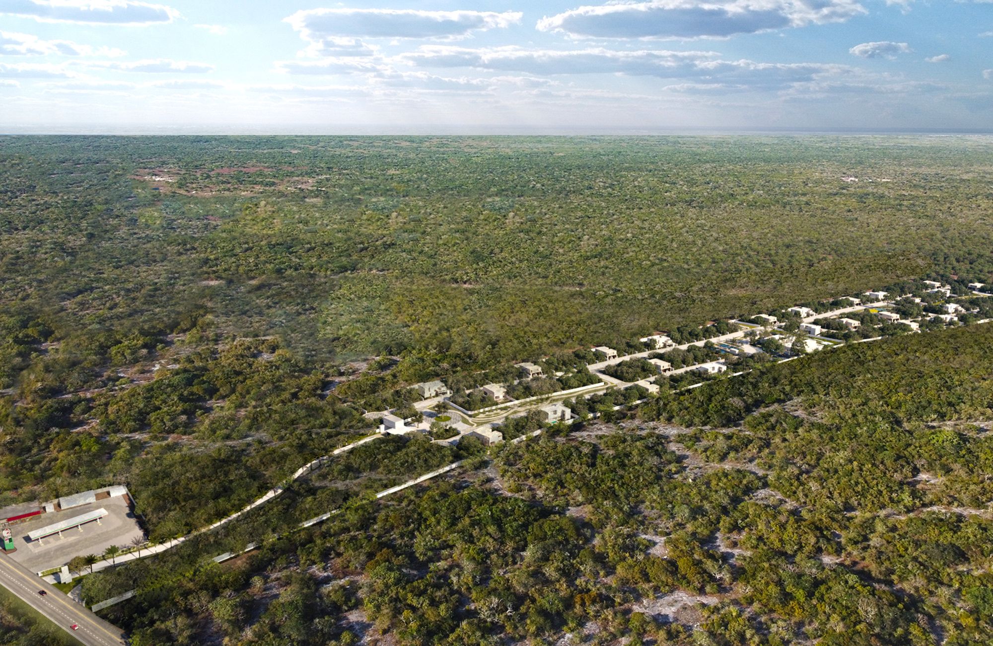 Single-Family Lot within a Gated Residential Community with Golf Course in M&eacute;rida