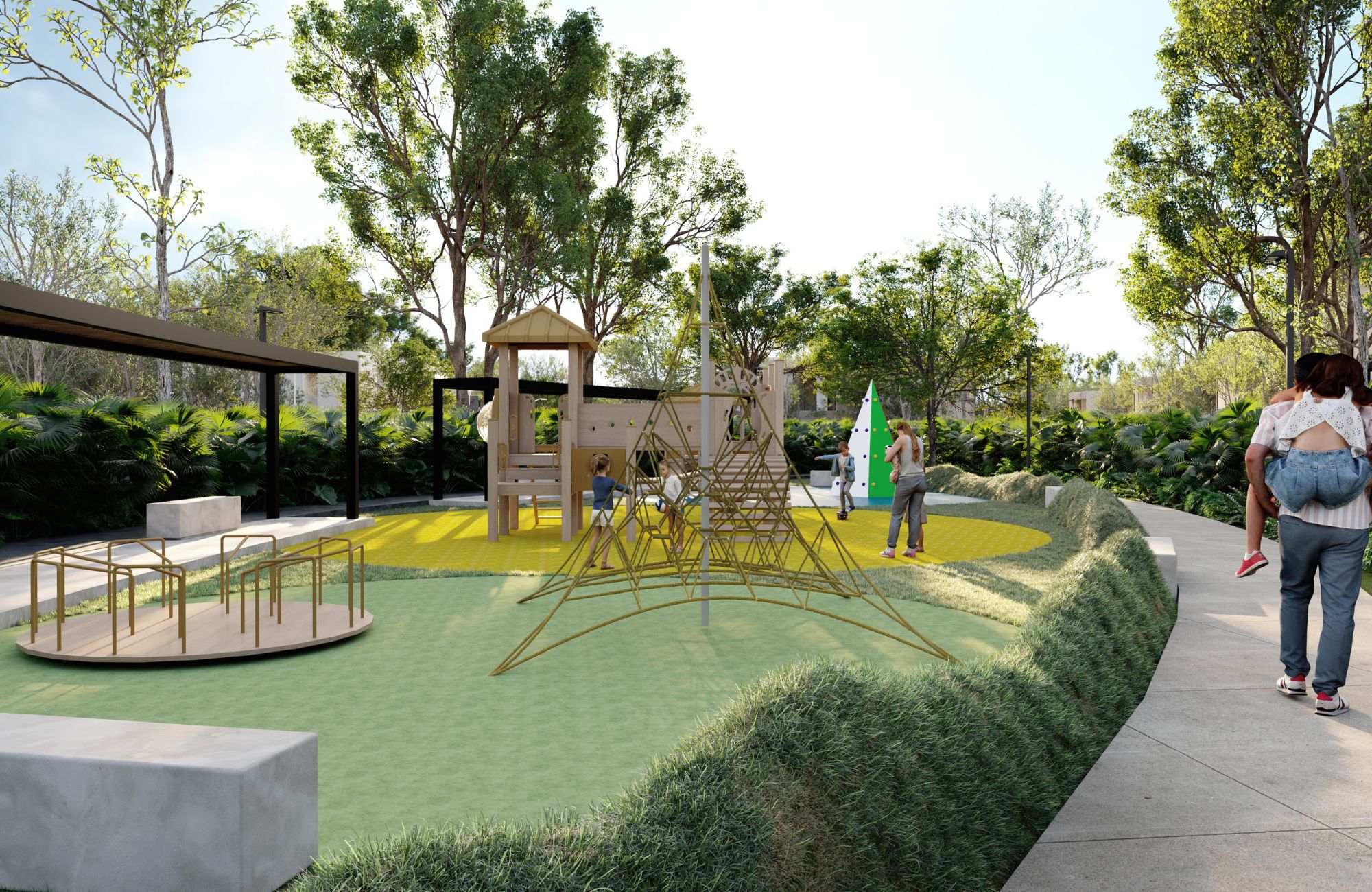 Residential lot for sale in gated community, Yucat&aacute;n Country Club, M&eacute;rida