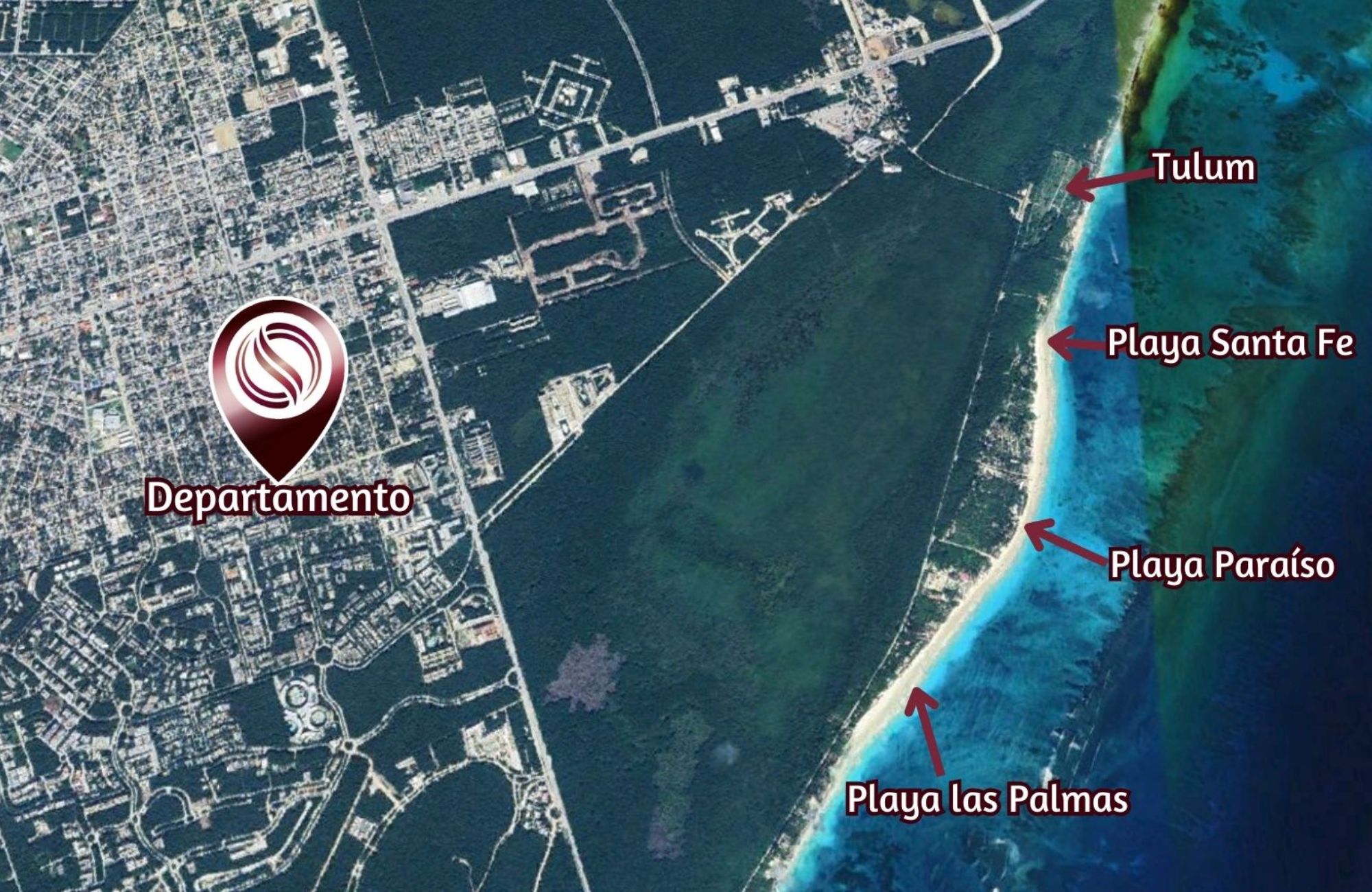 Apartment with private pool, lock-off, pre-construction, Region 15, Tulum.